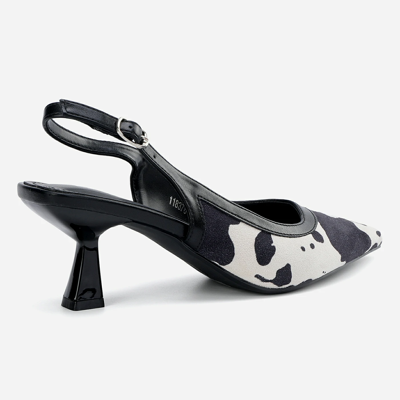 נעל עקב שחור 38