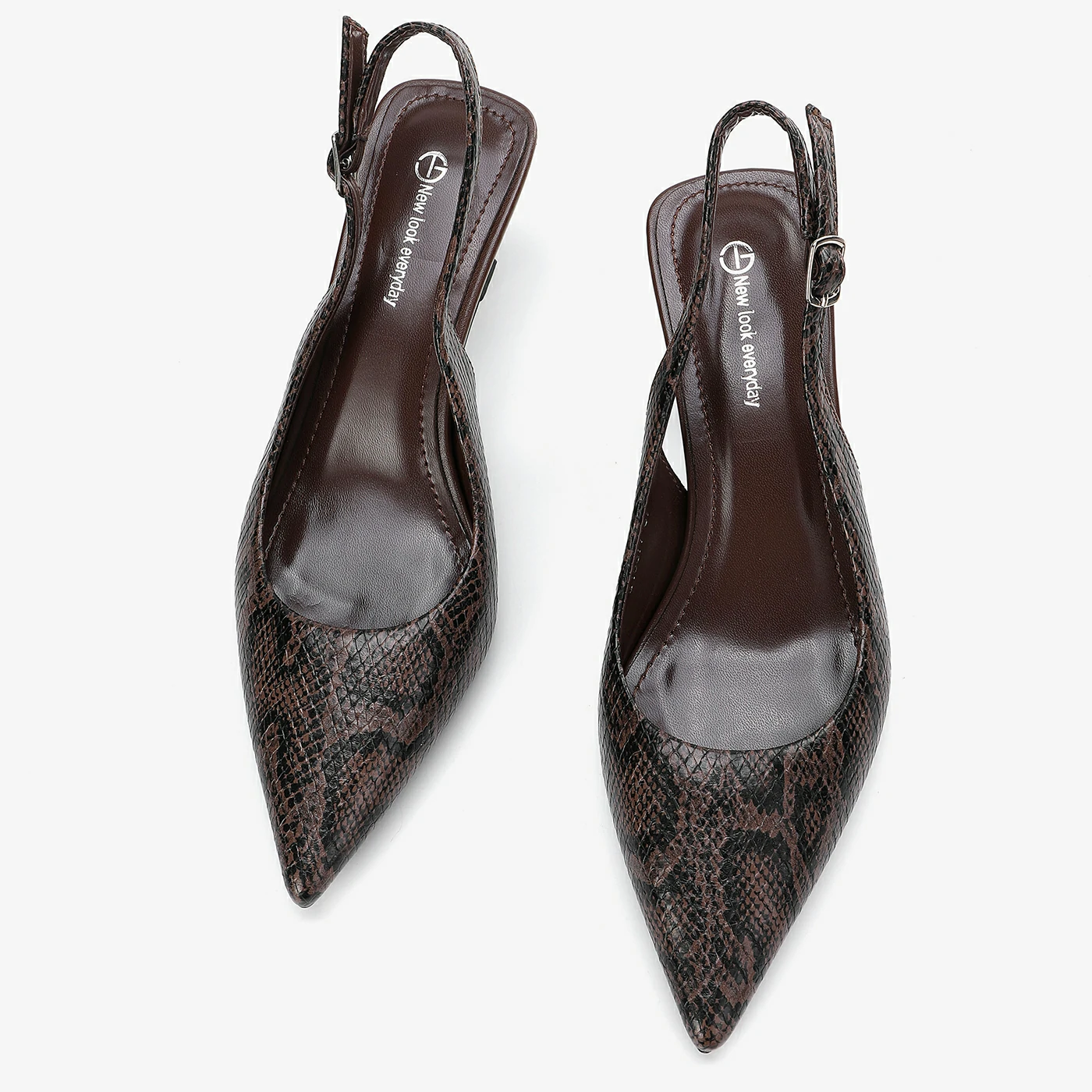 נעל עקב חום 39