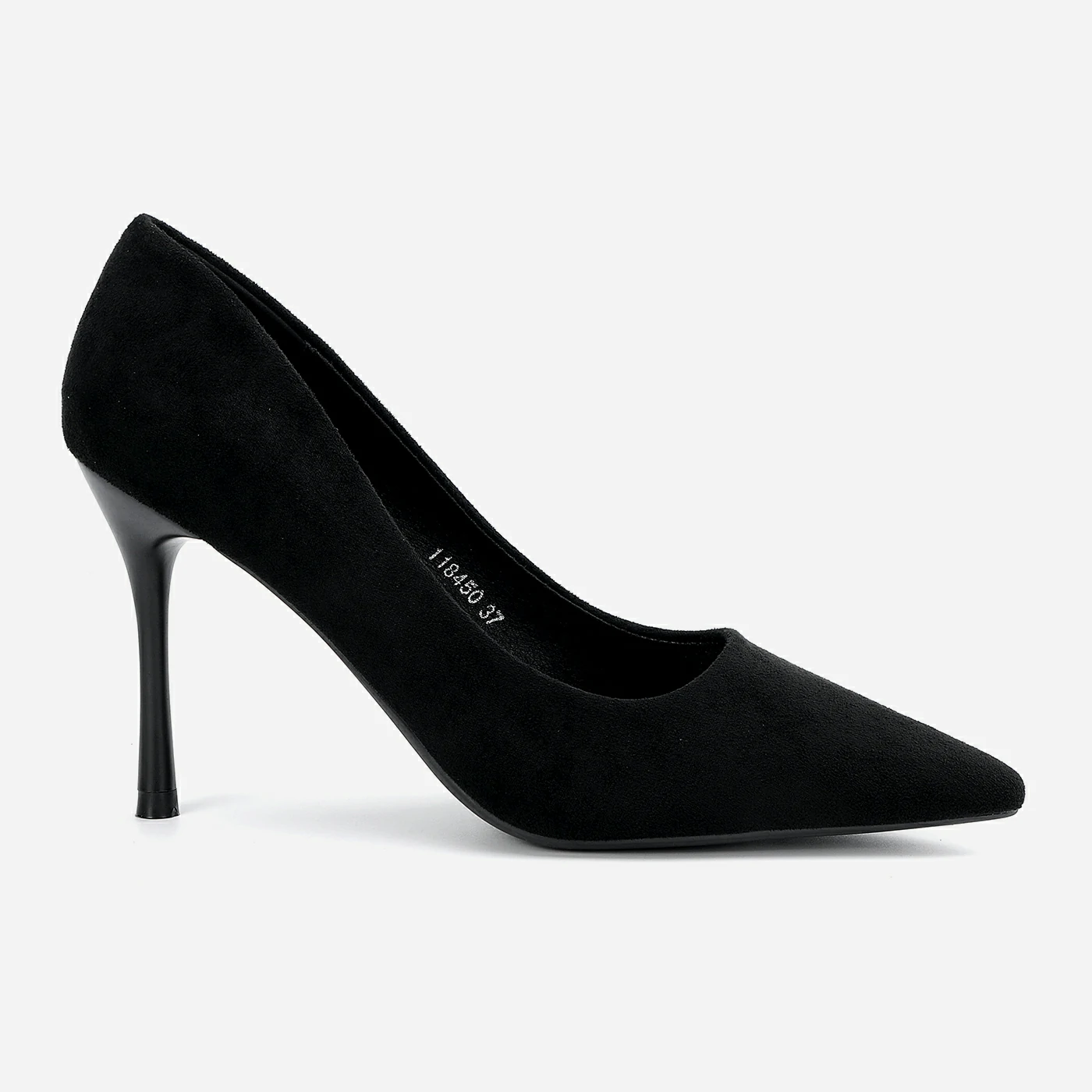 נעל עקב שחור 38