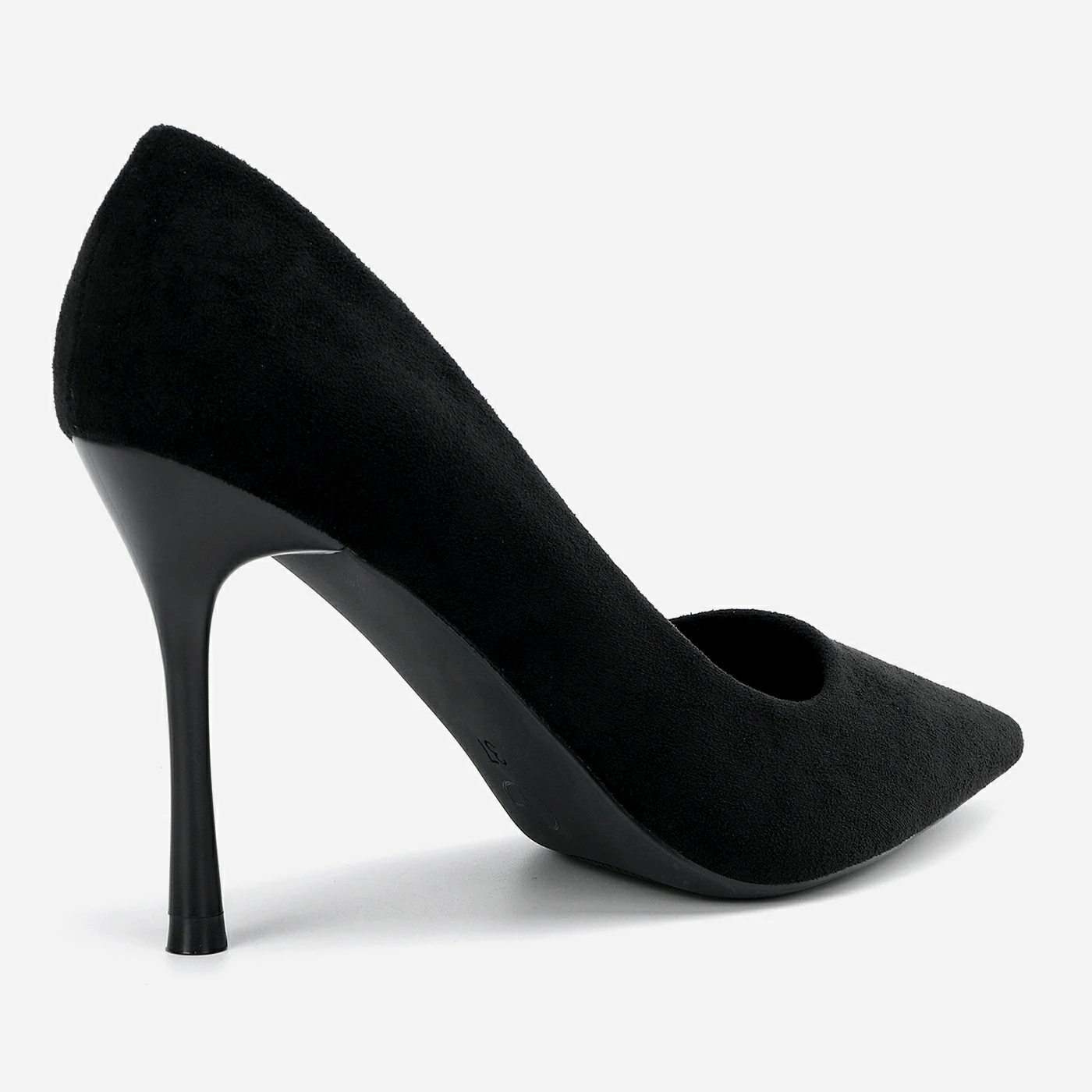 נעל עקב שחור 38