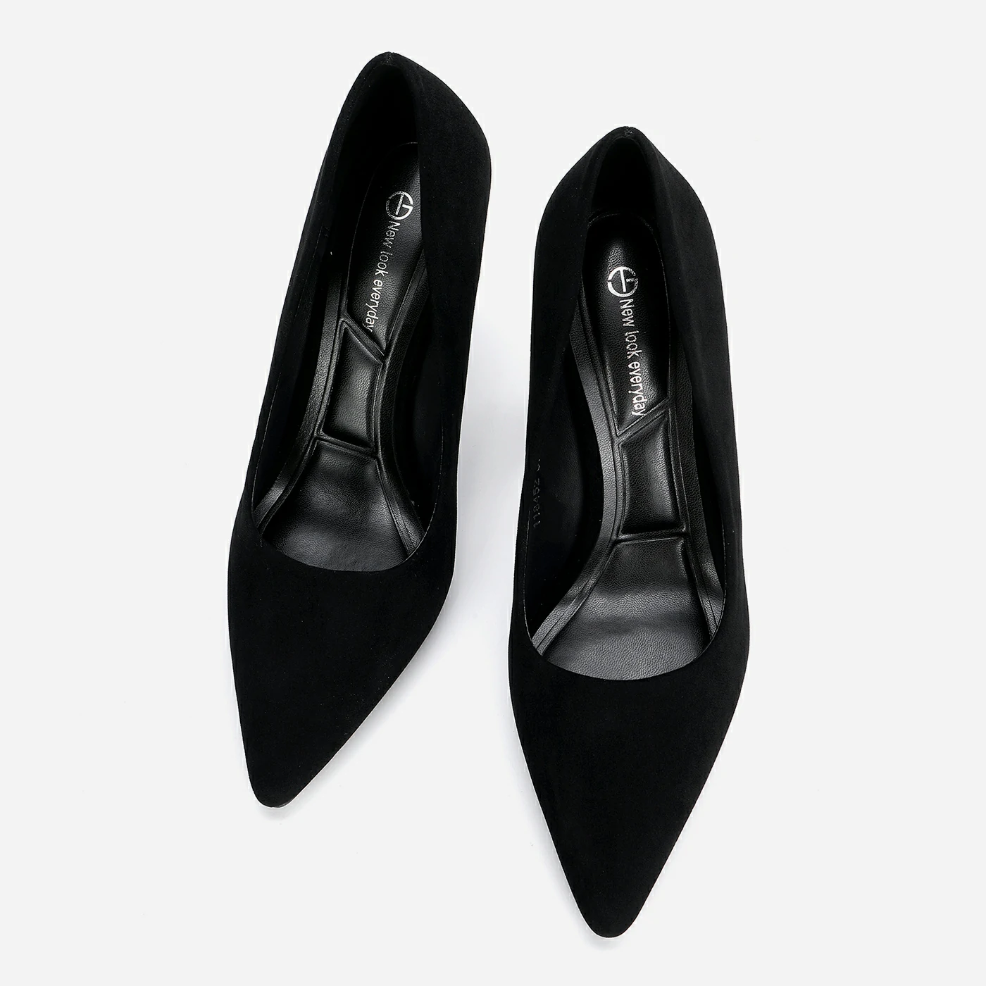 נעל עקב שחור 36