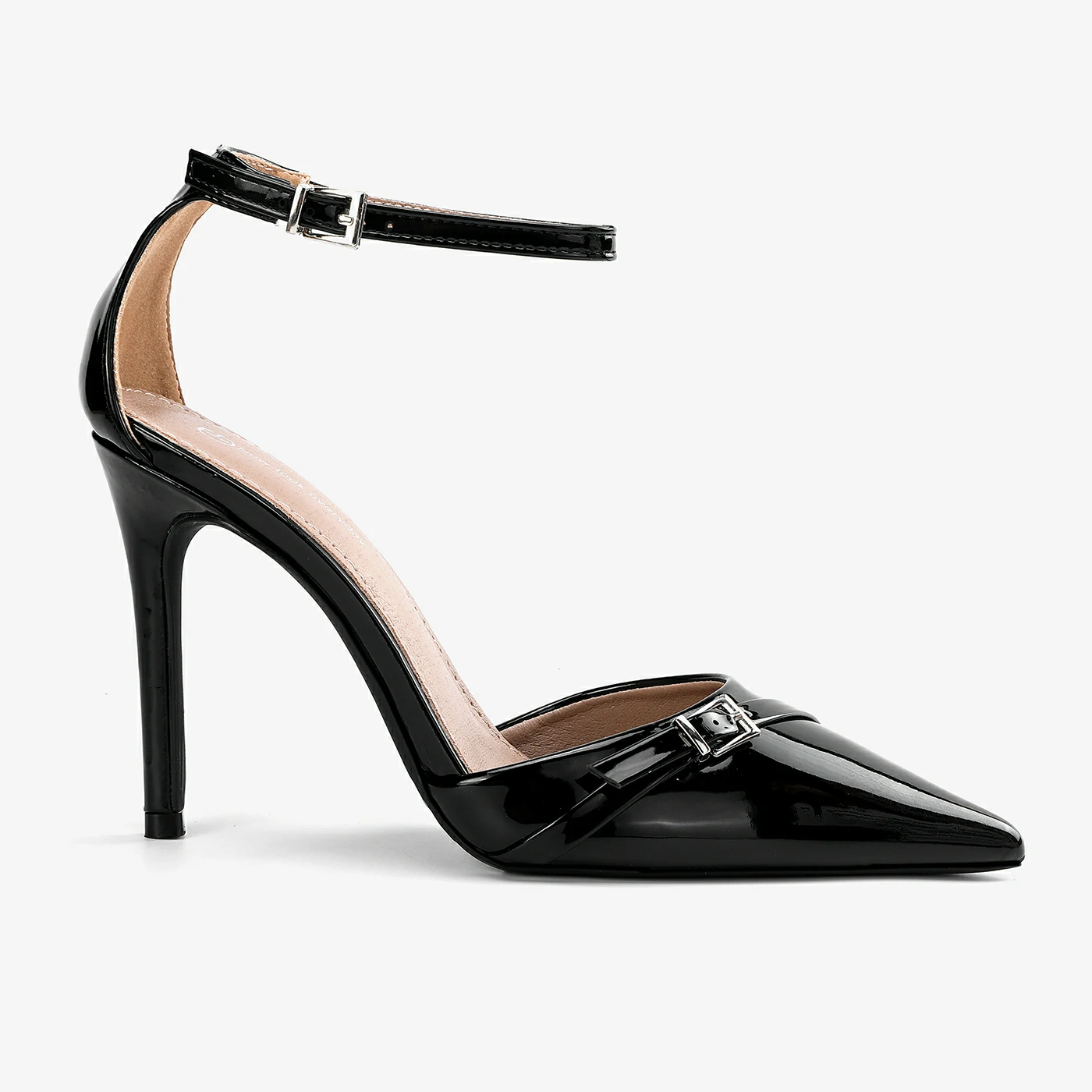 נעל עקב שחור 38