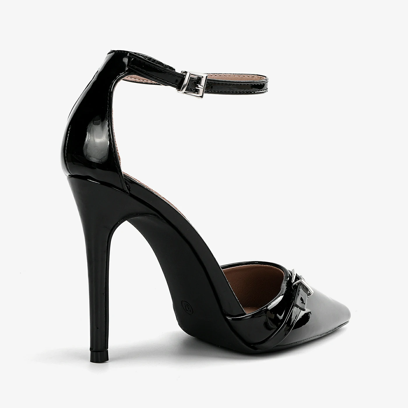 נעל עקב שחור 38