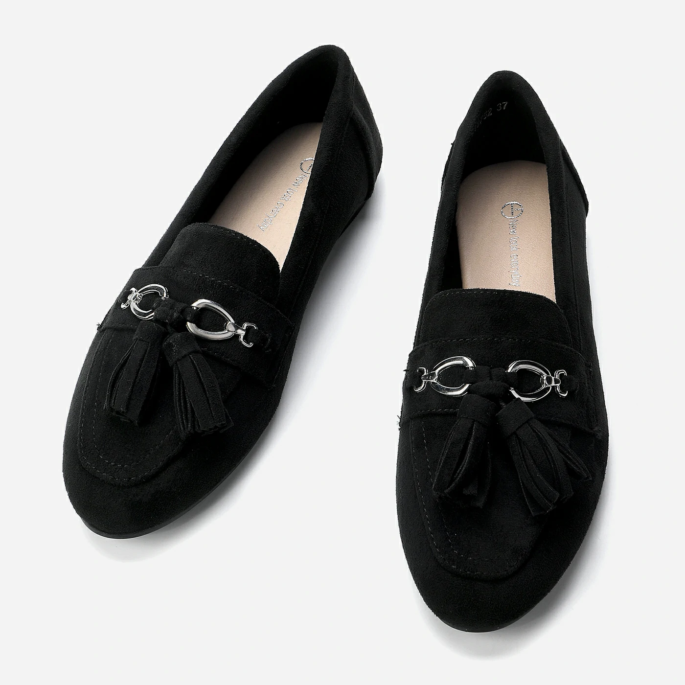 נעל שטוחה שחור 39