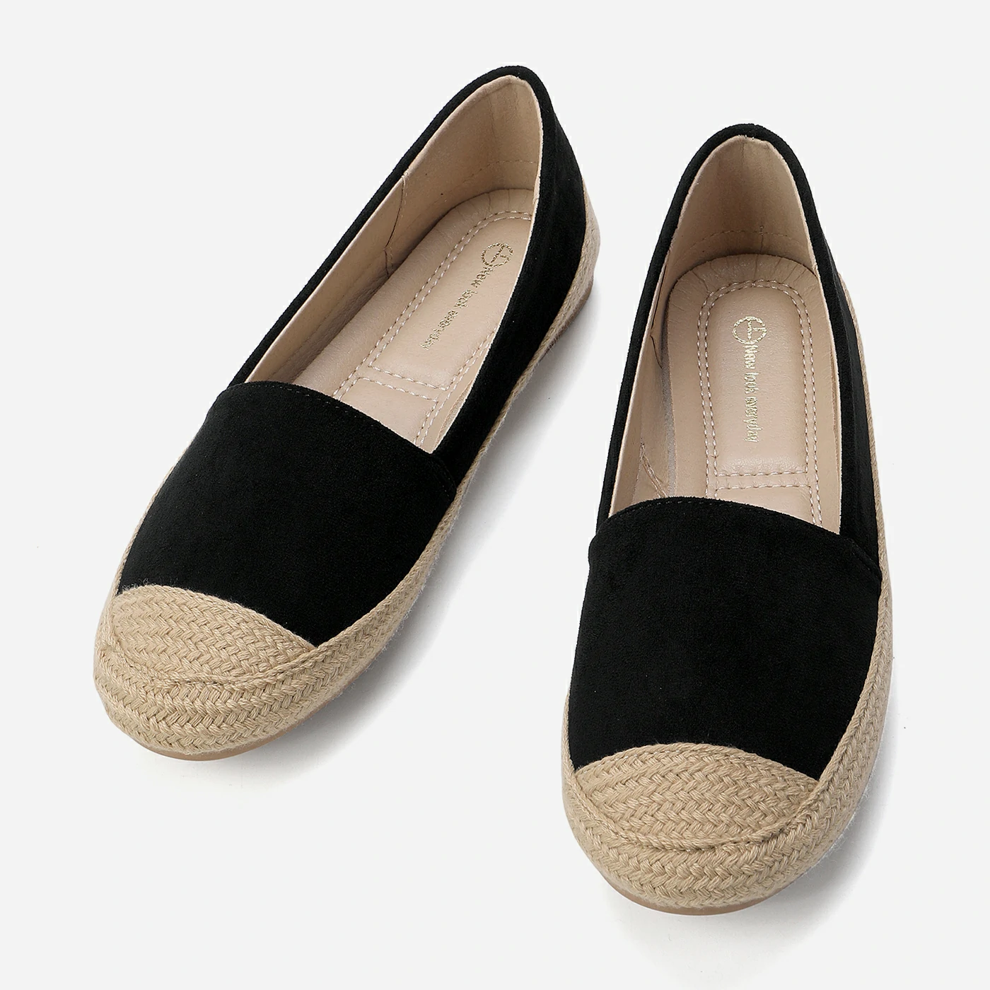 נעל שטוחה שחור 40