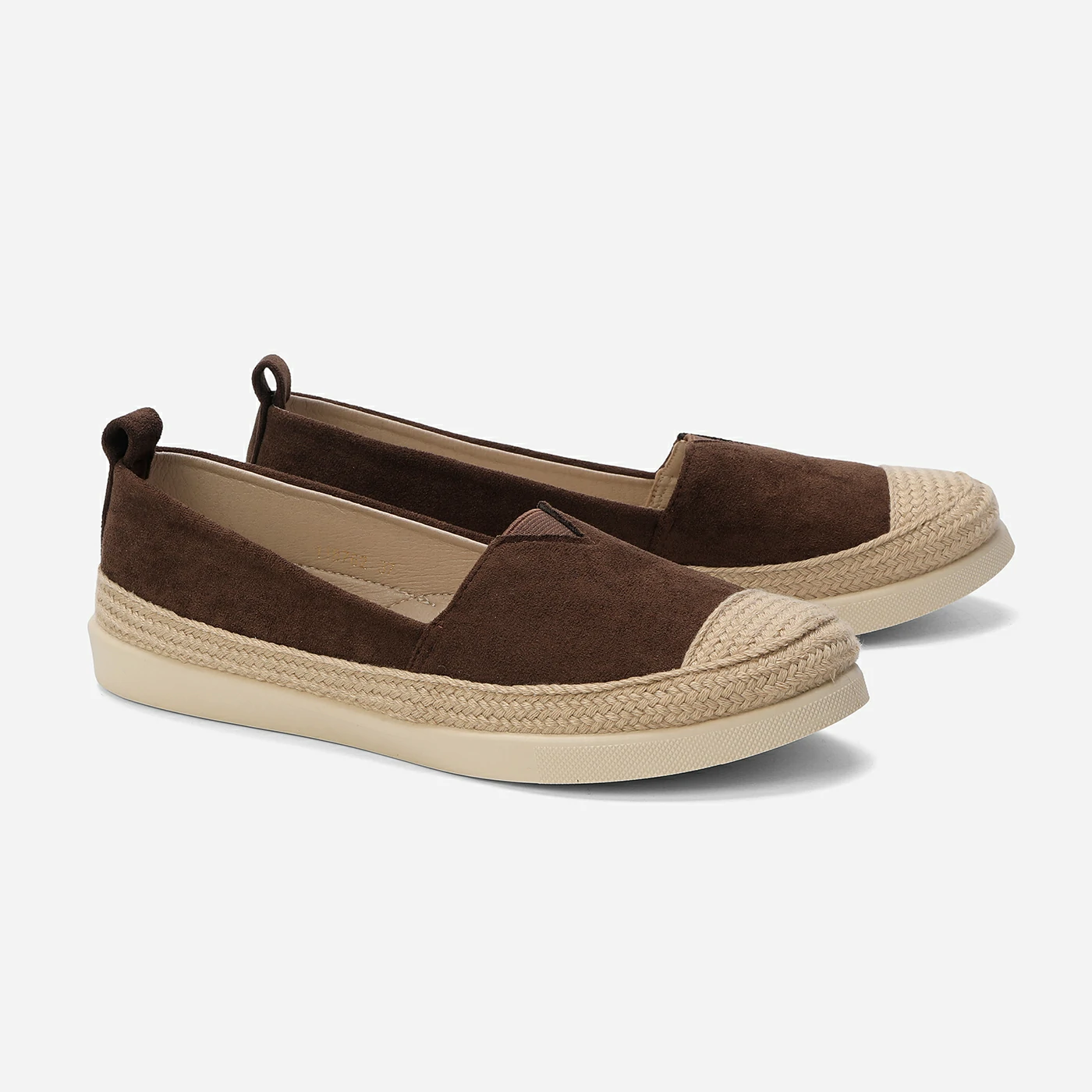 נעל שטוחה חום 36