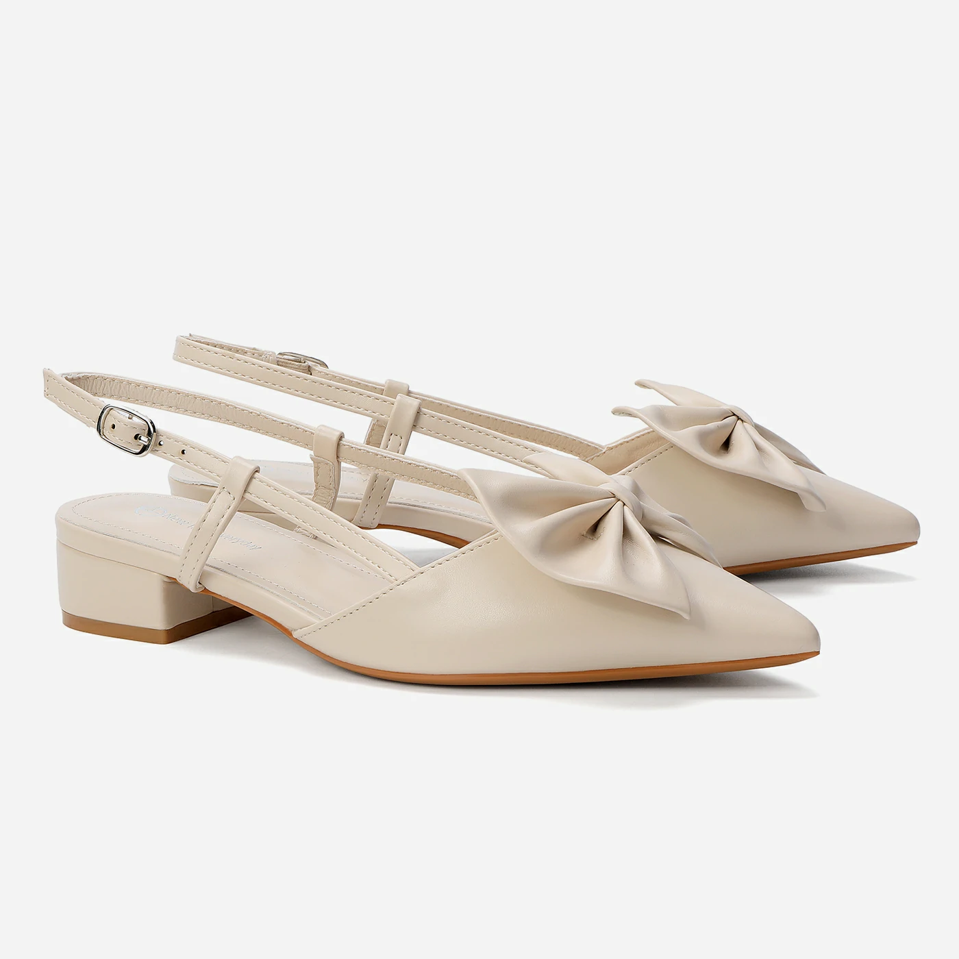 נעל עקב קרם 36