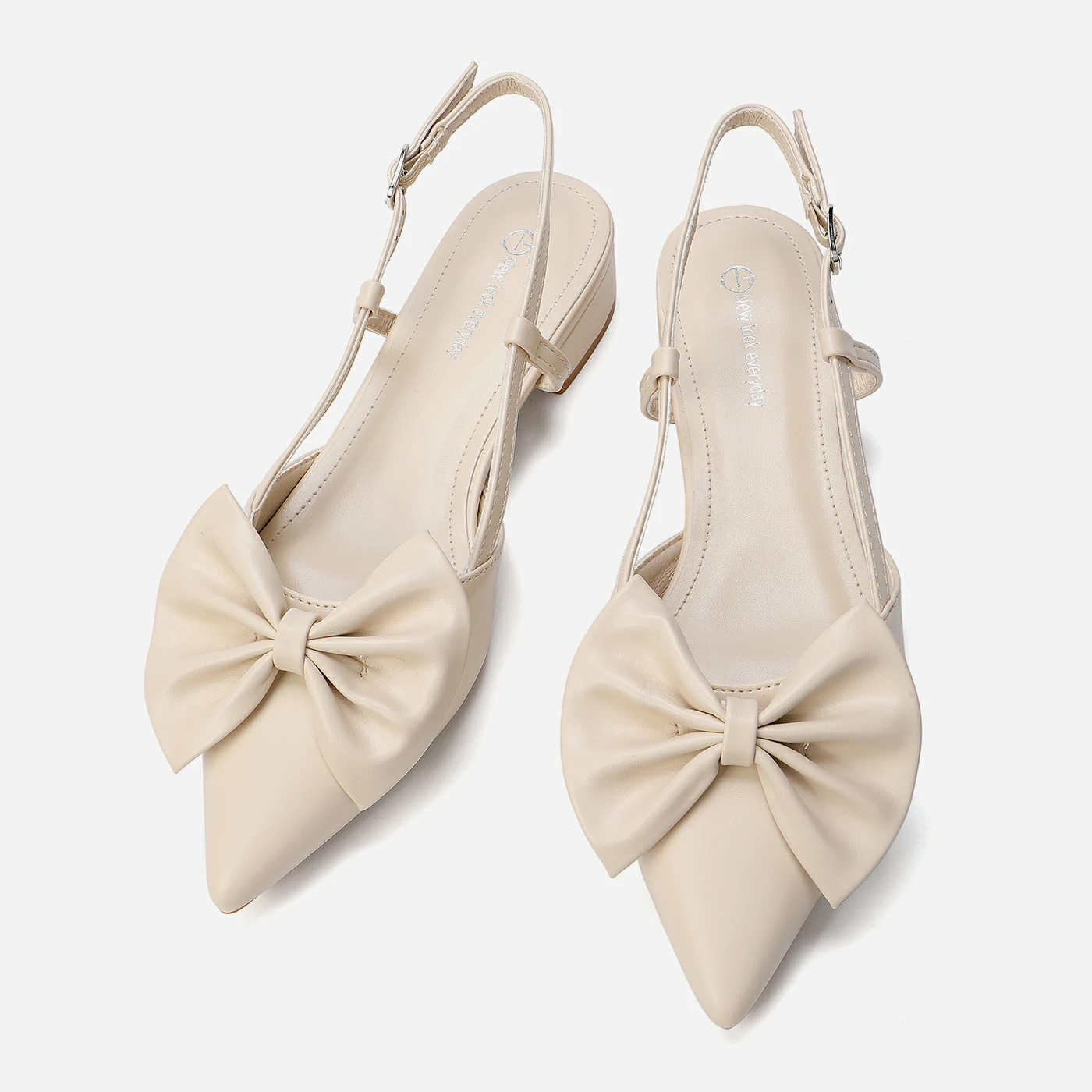 נעל עקב קרם 36