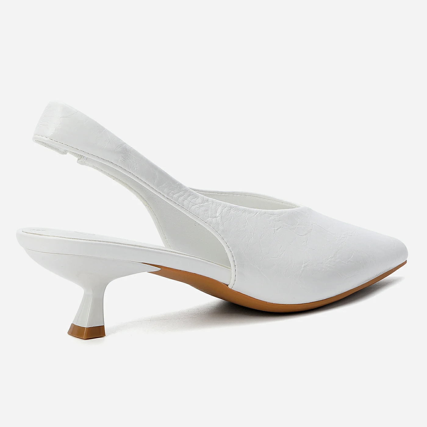 נעל עקב לבן 41