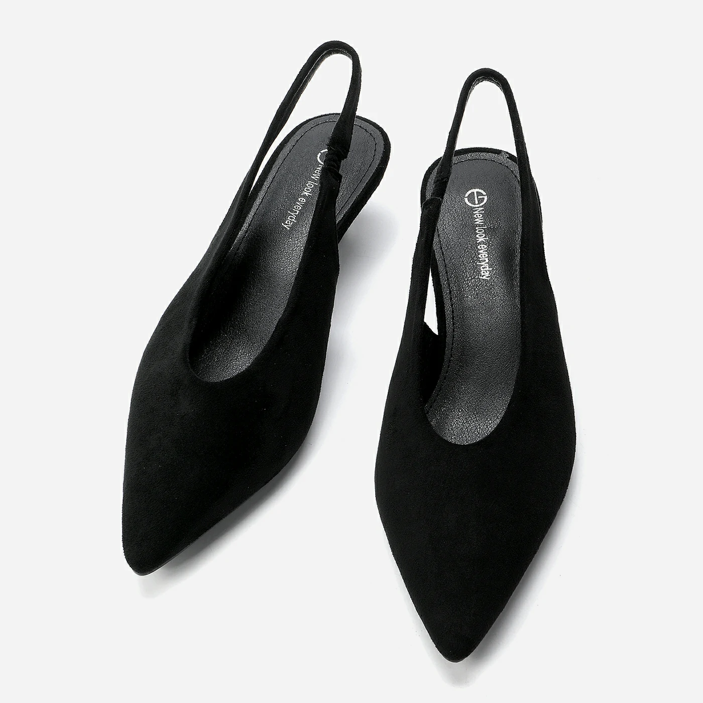 נעל עקב שחור 39