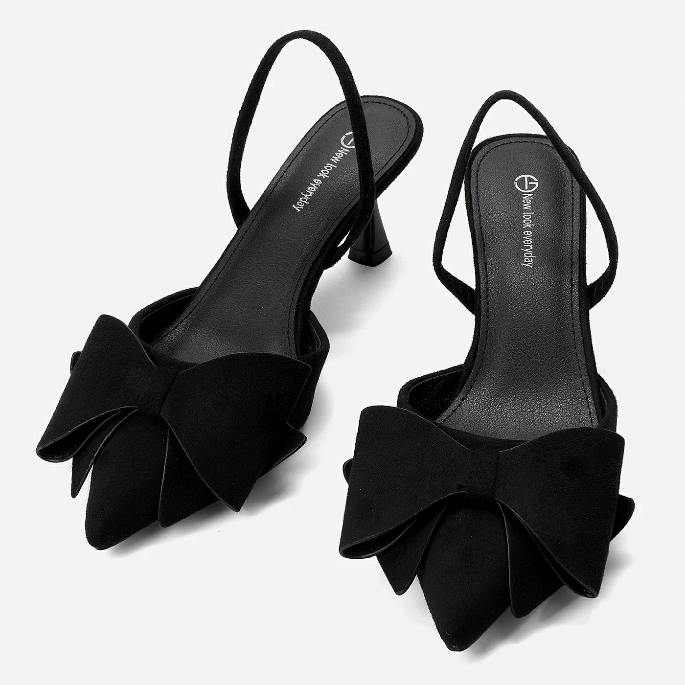 נעל עקב שחור 37