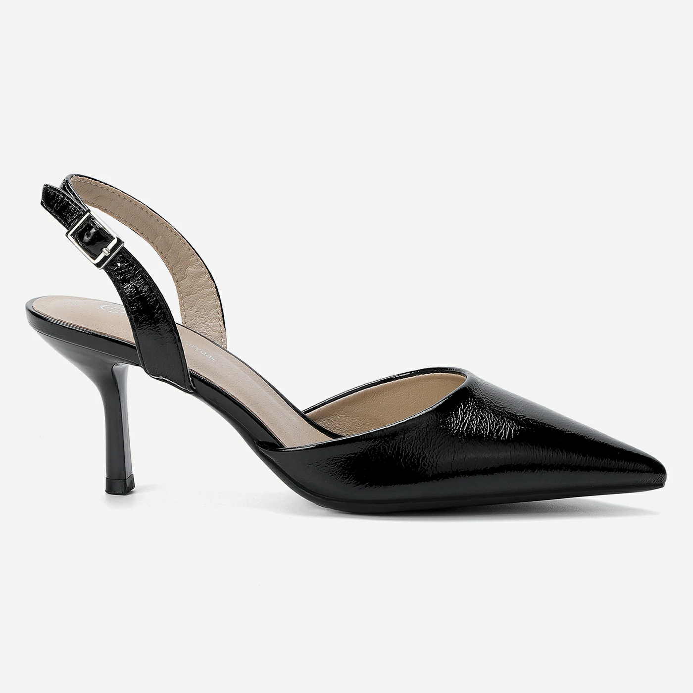 נעל עקב שחור 37