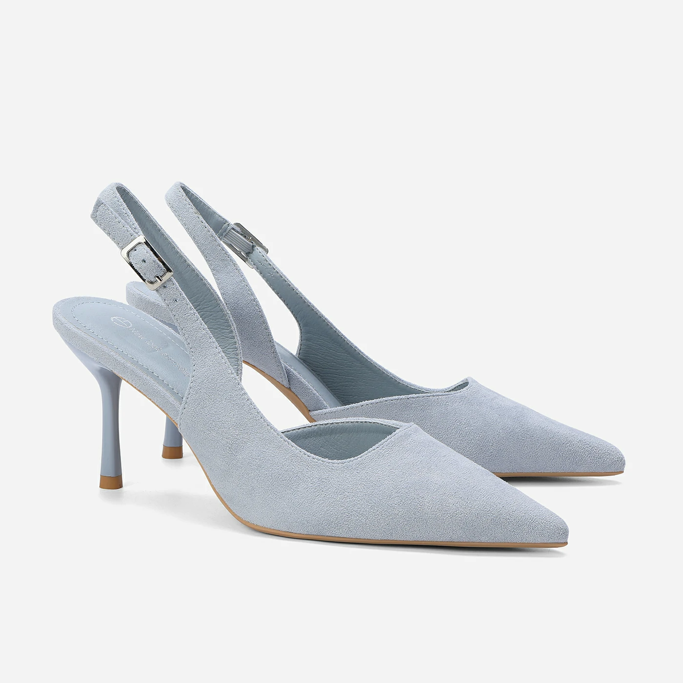 נעל עקב תכלת 40