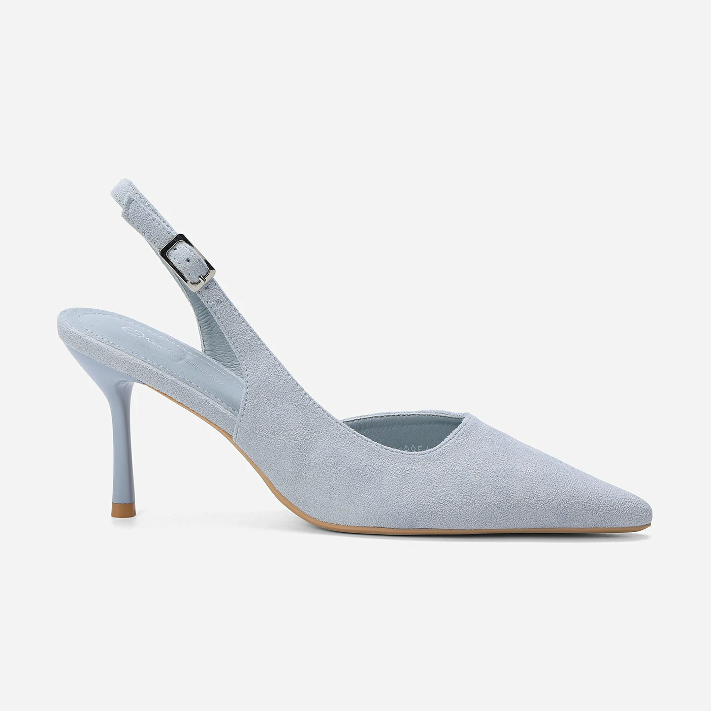 נעל עקב תכלת 40