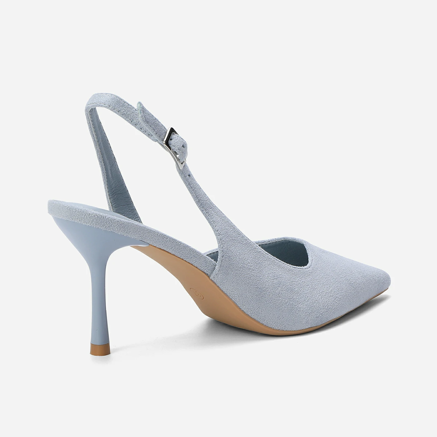 נעל עקב תכלת 40