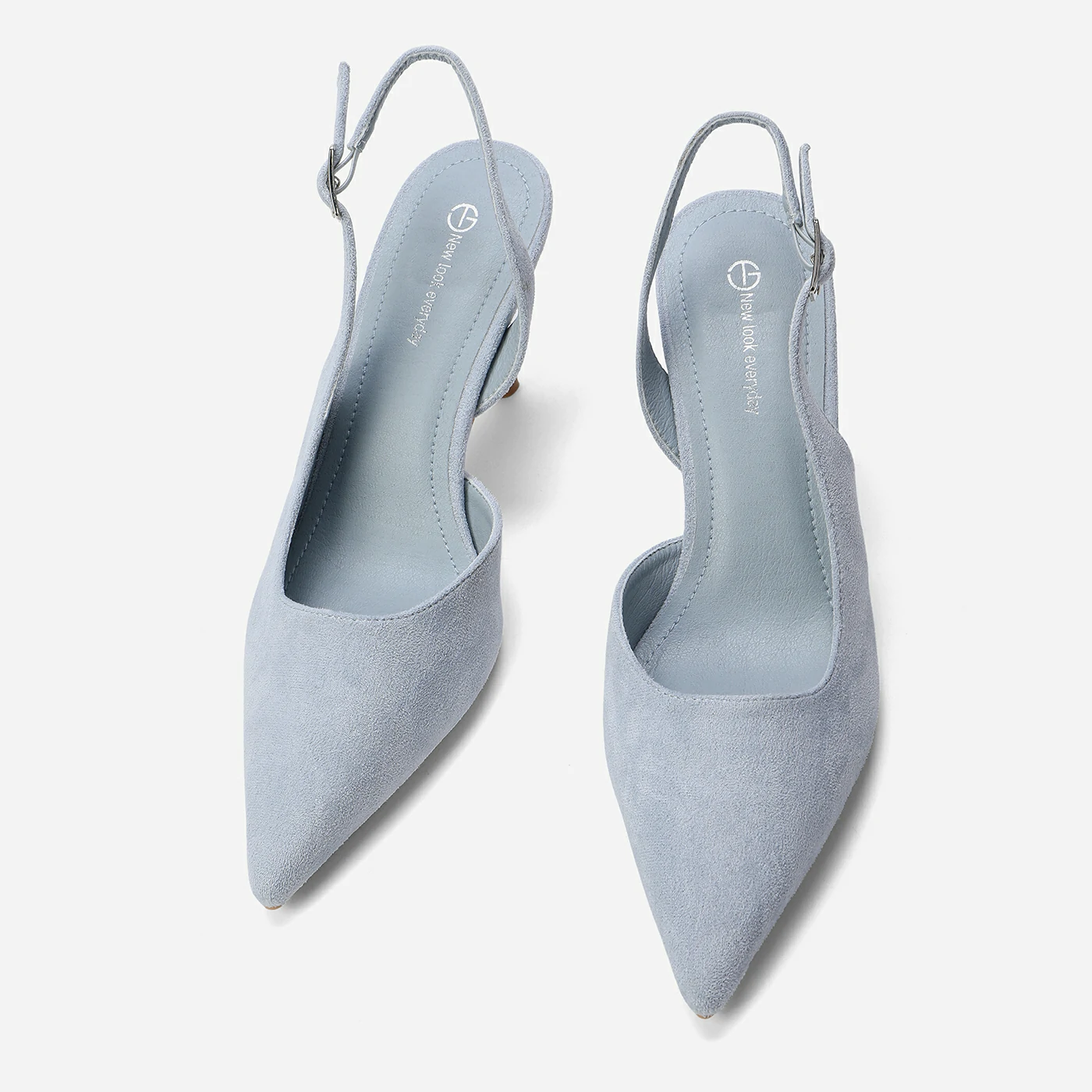 נעל עקב תכלת 40