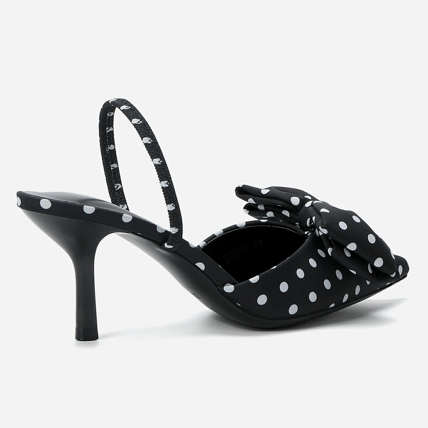 נעל עקב שחור 36