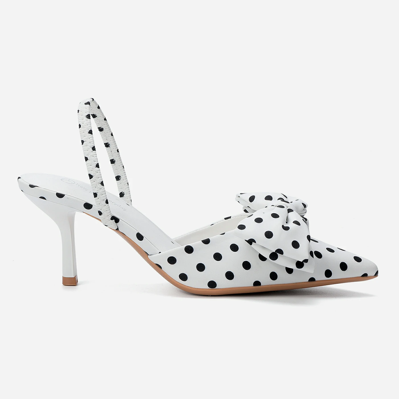 נעל עקב לבן 36