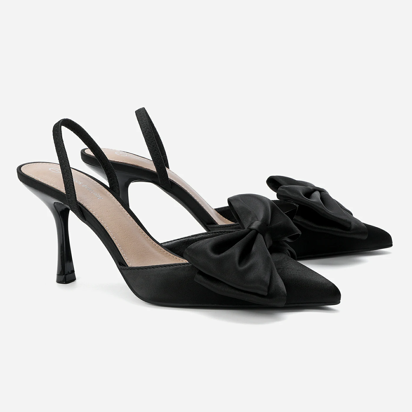 נעל עקב שחור 37