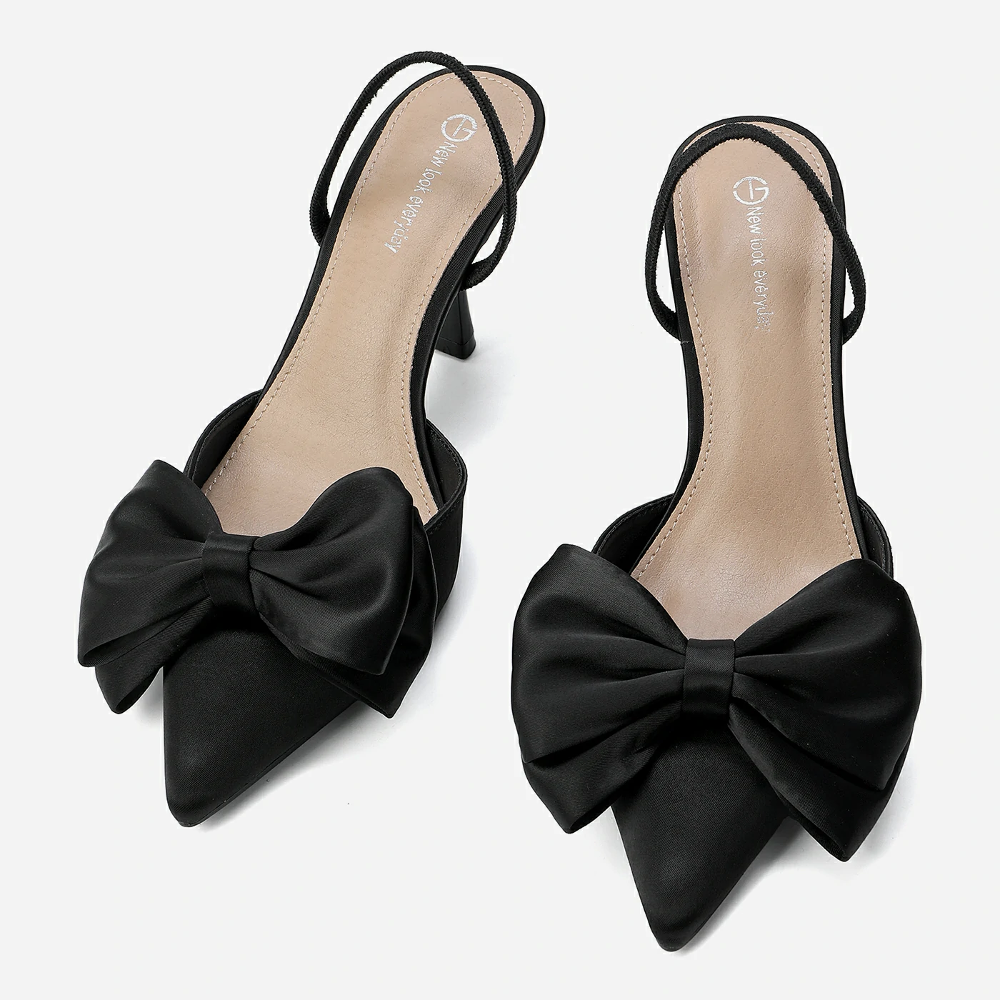 נעל עקב שחור 37