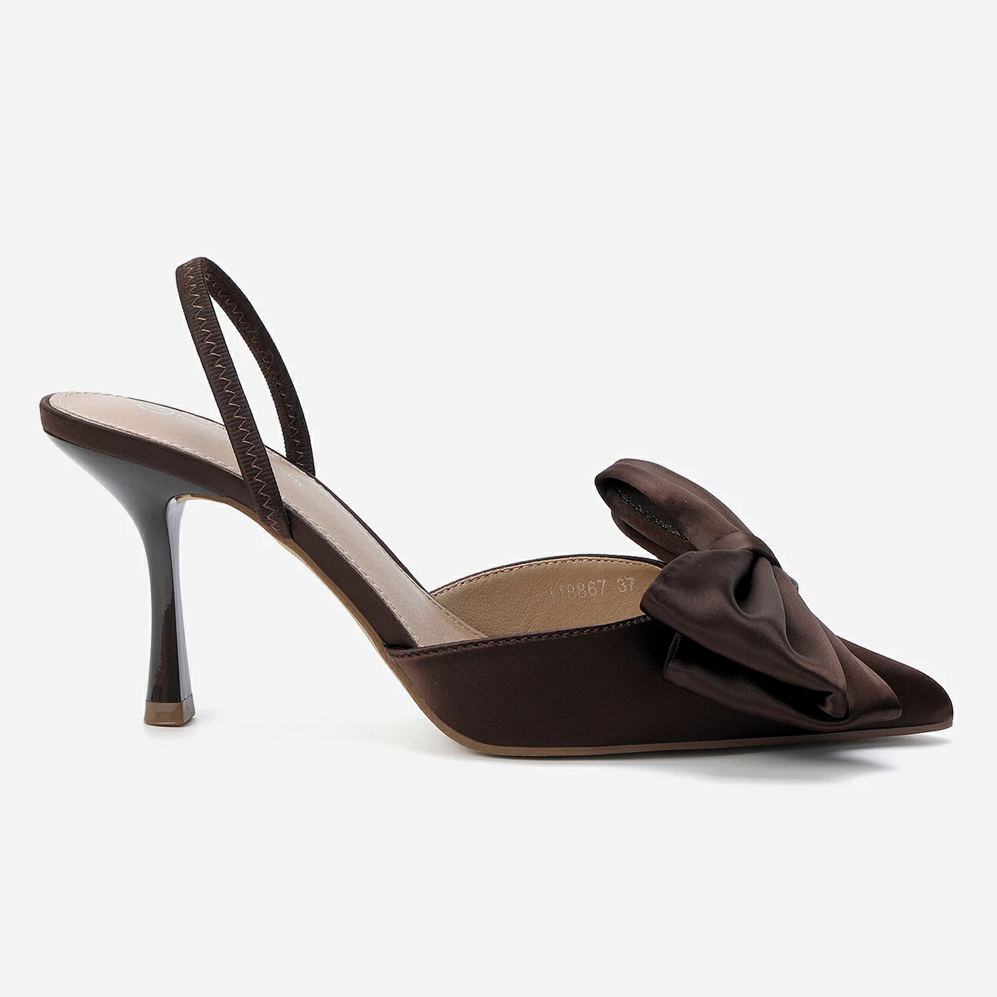 נעל עקב חום 38