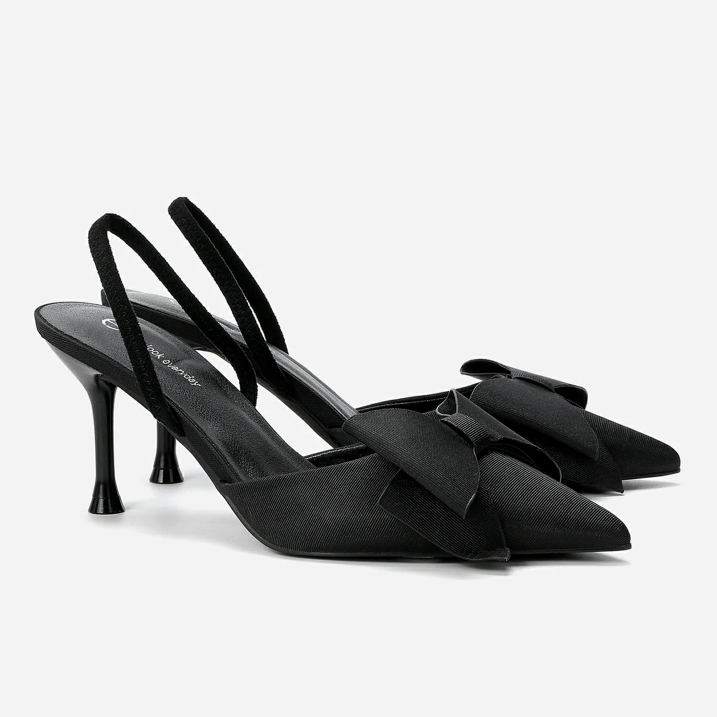 נעל עקב שחור 36