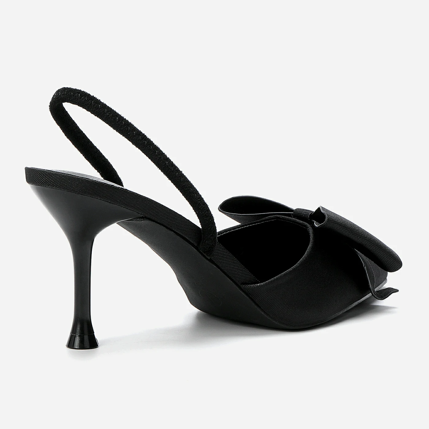 נעל עקב שחור 36