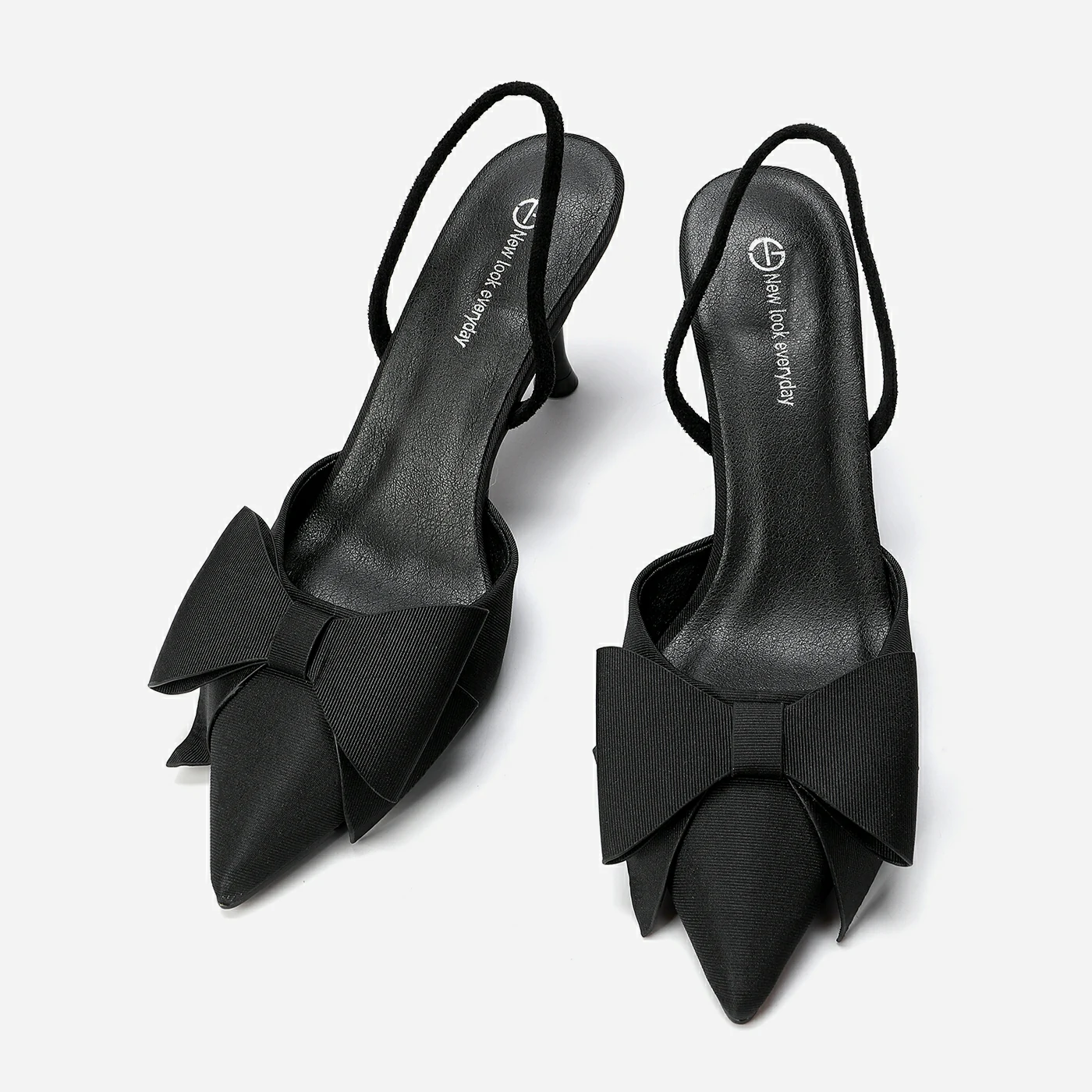 נעל עקב שחור 36