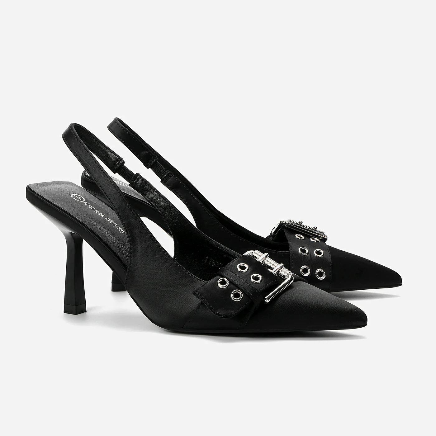 נעל עקב שחור 38