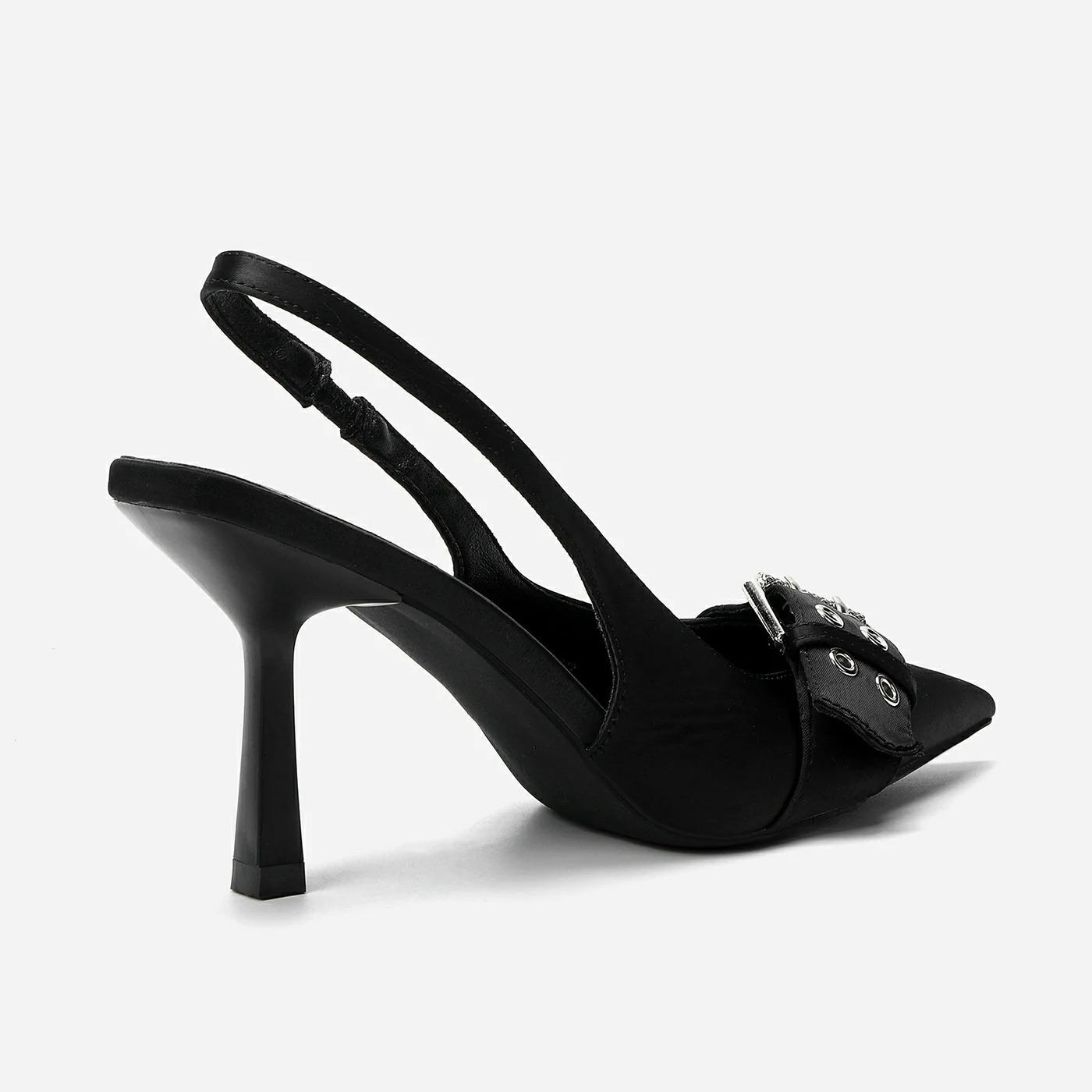 נעל עקב שחור 38