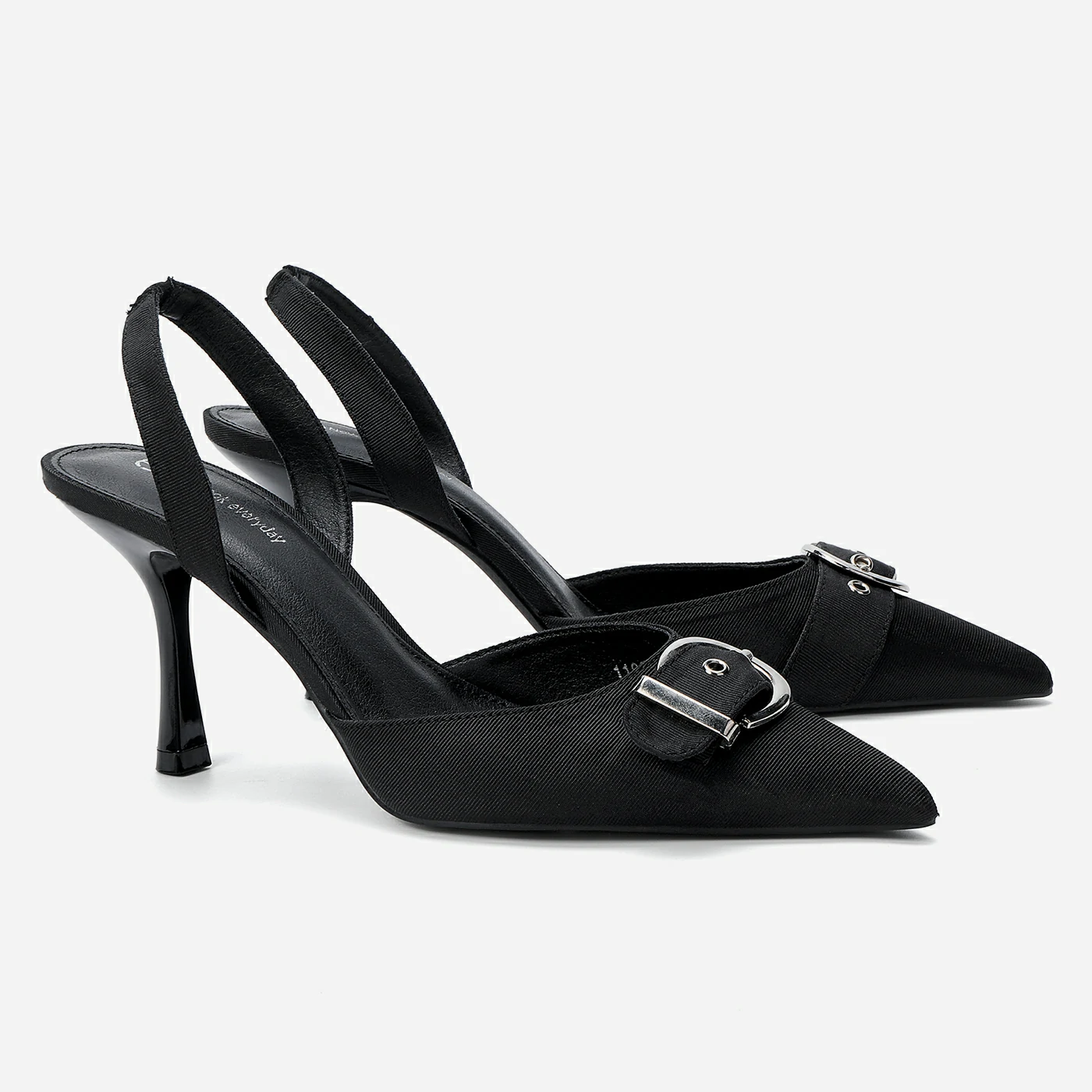 נעל עקב שחור 36