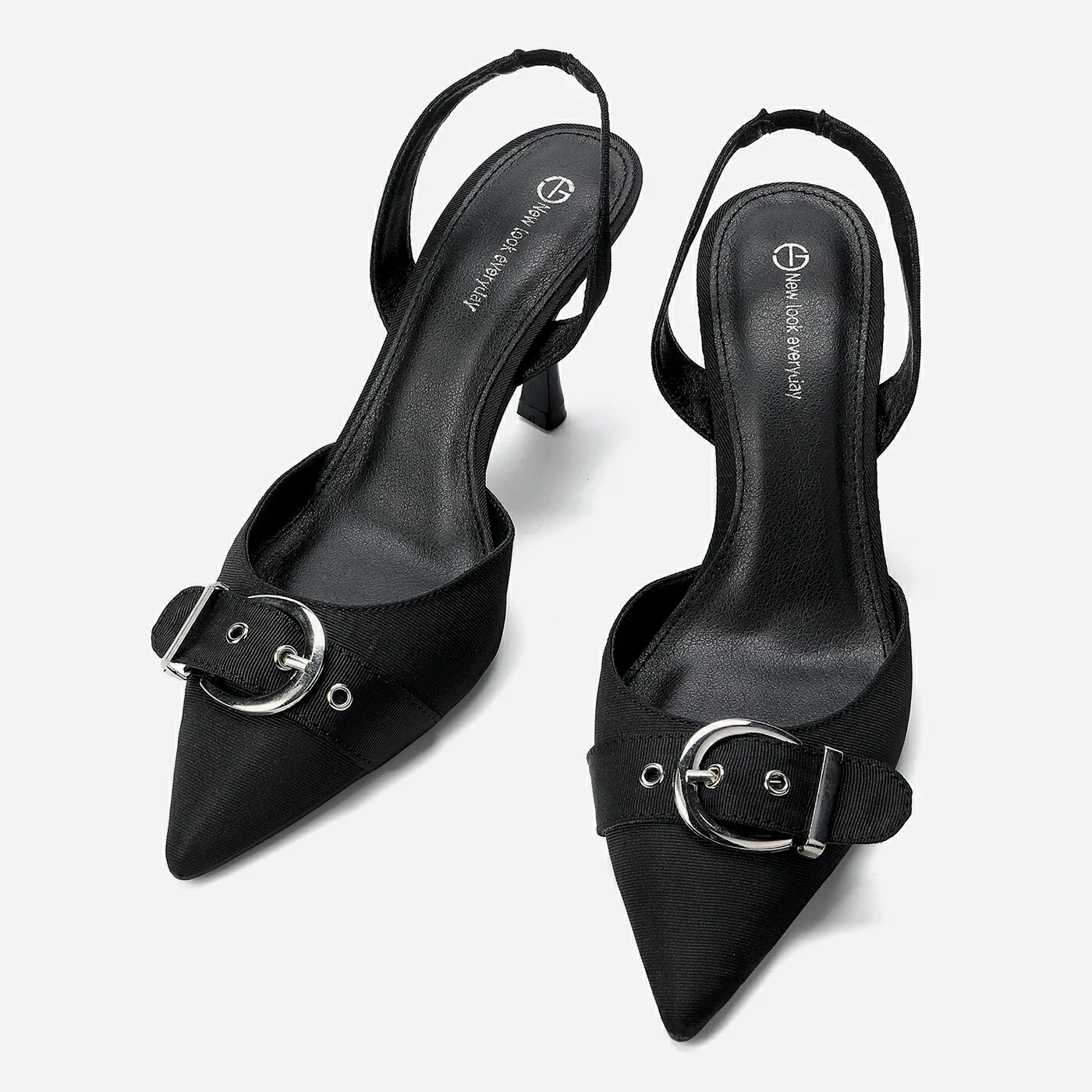 נעל עקב שחור 36