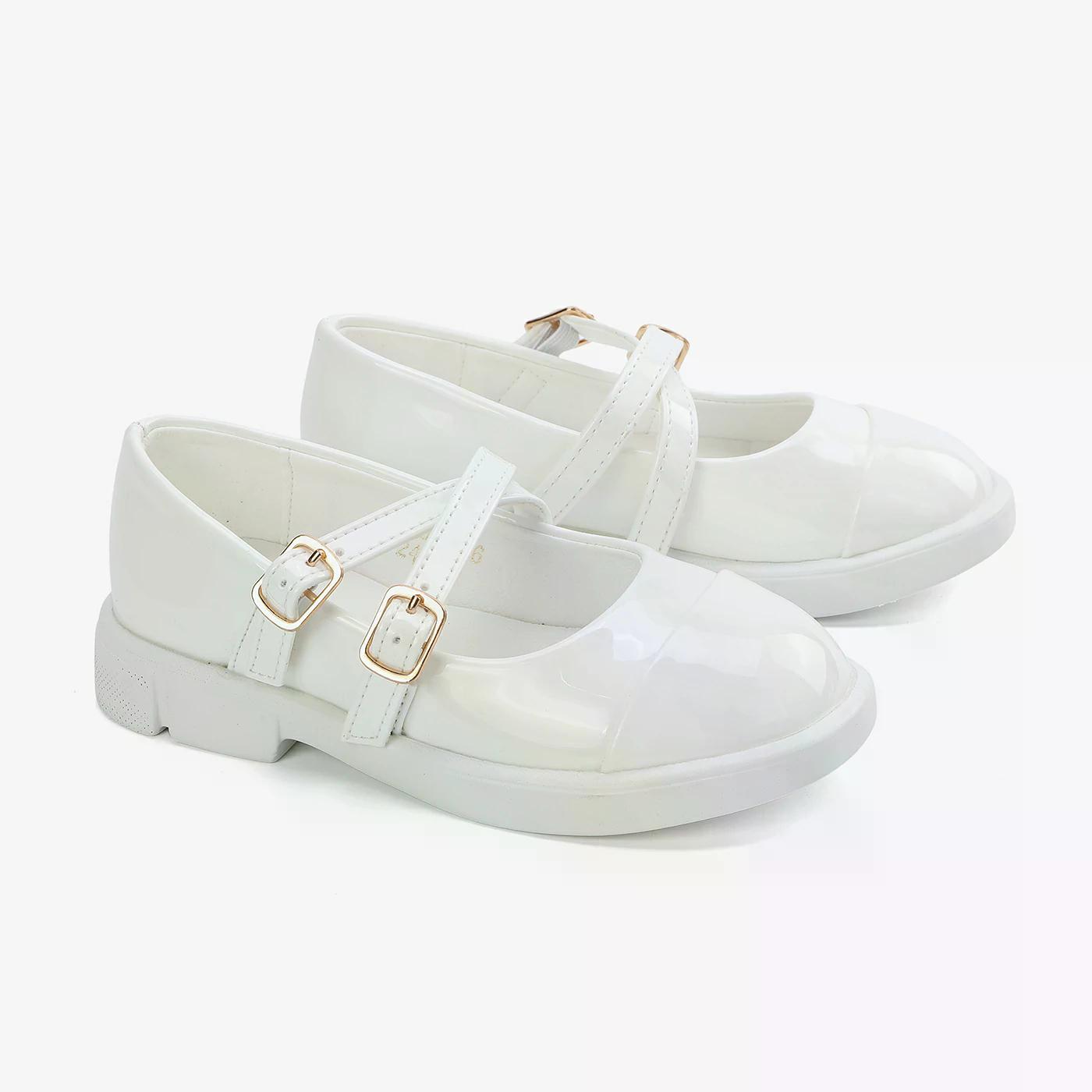 נעל שטוחה לבן 25