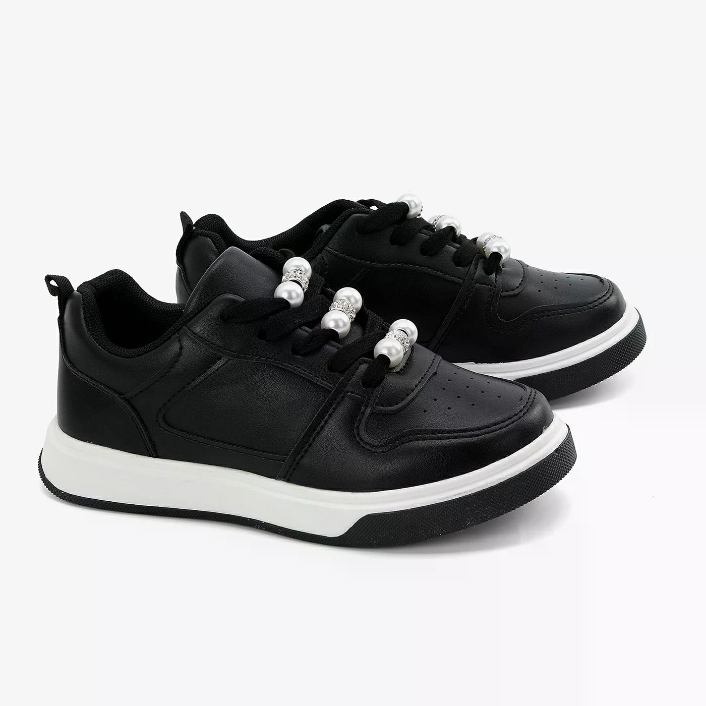 סניקרס/ספורט שחור 35