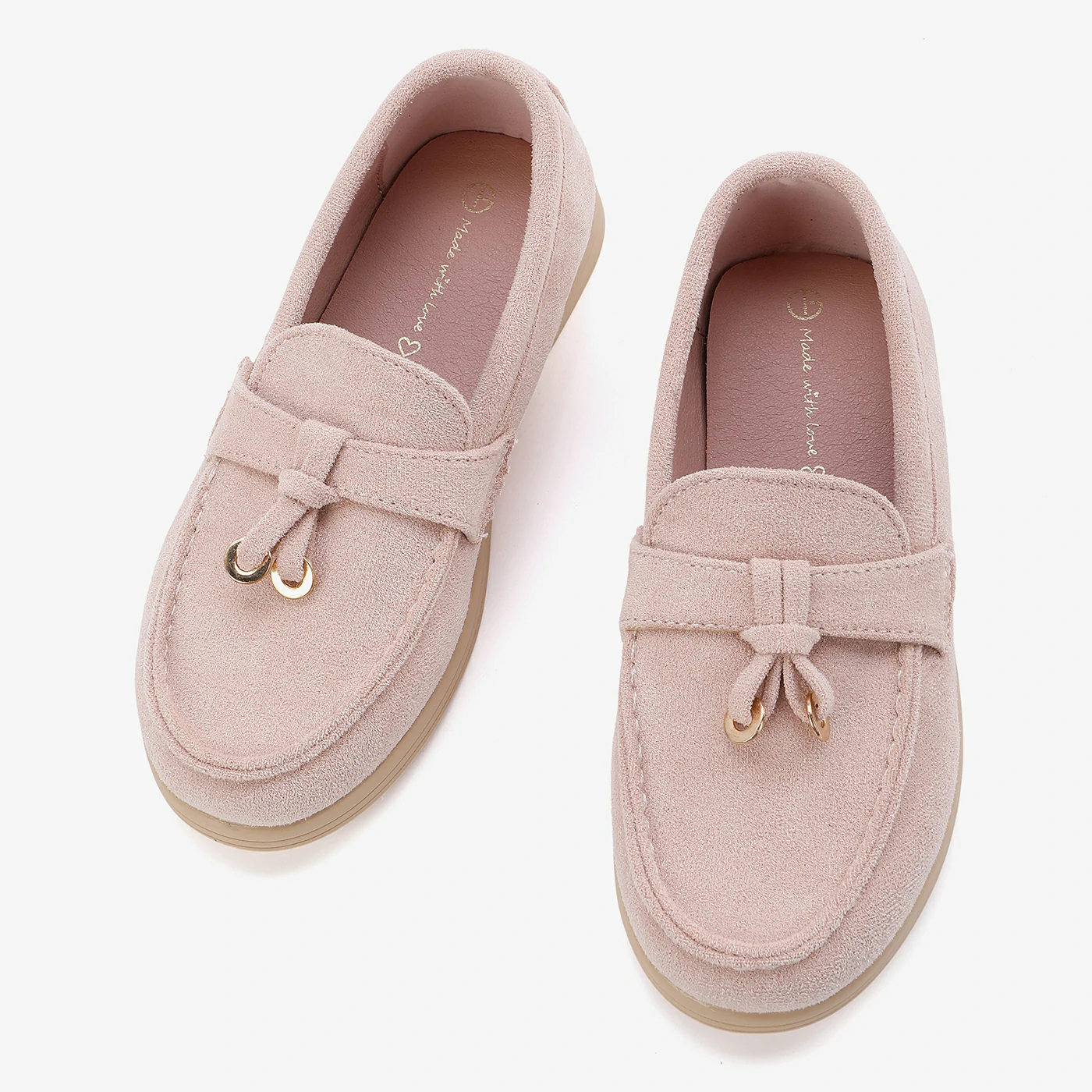 נעל שטוחה ורוד עתיק 30