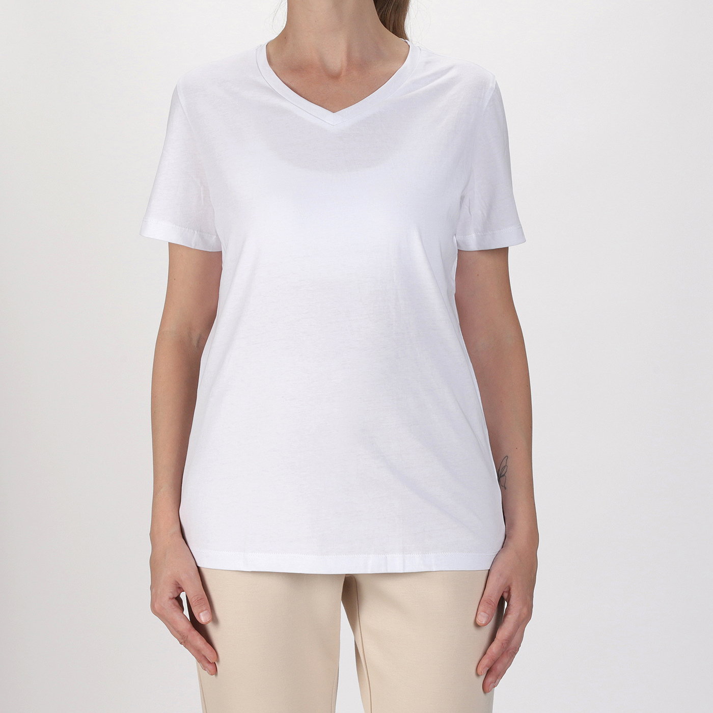 חולצות וגופיות לבן L