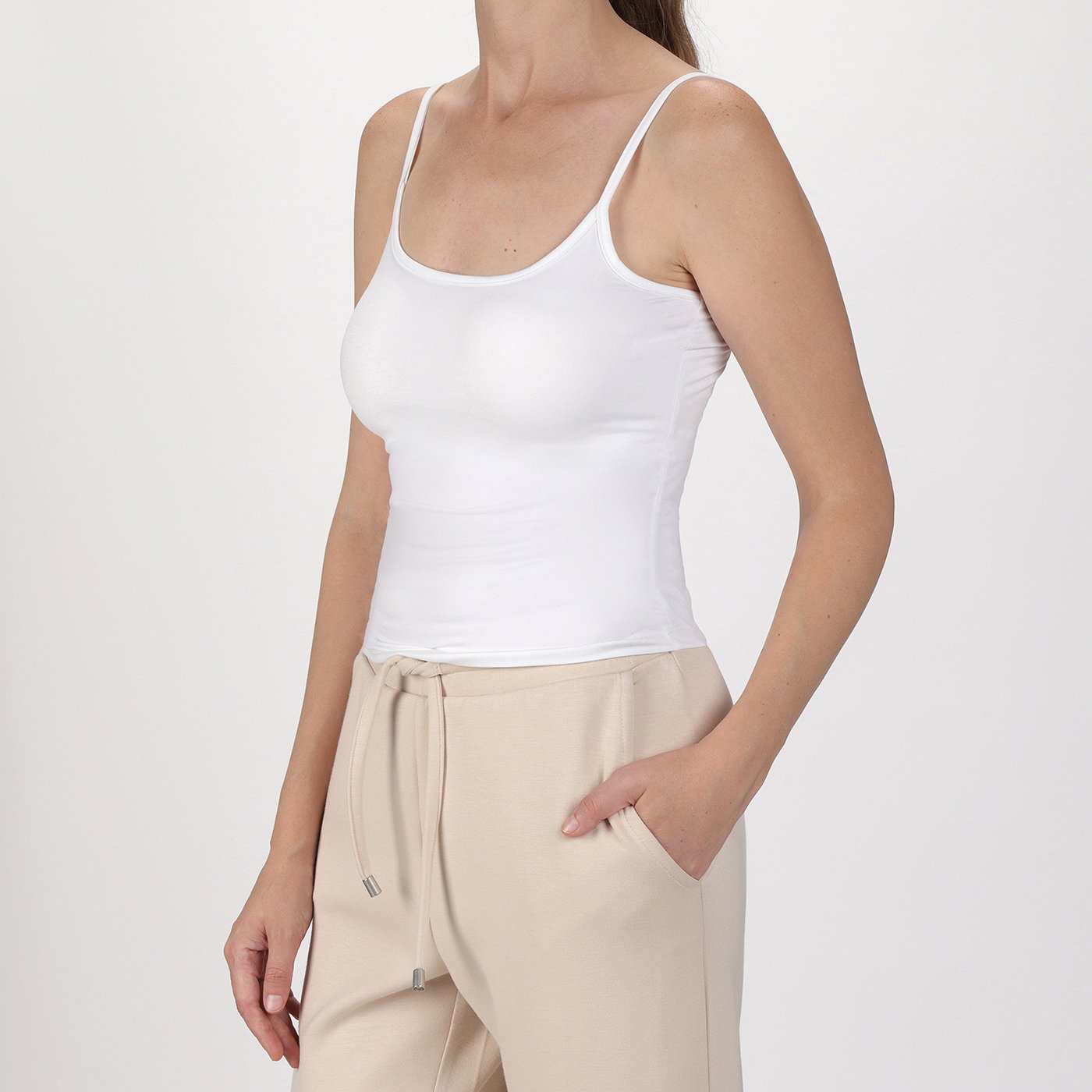 חולצות וגופיות לבן L