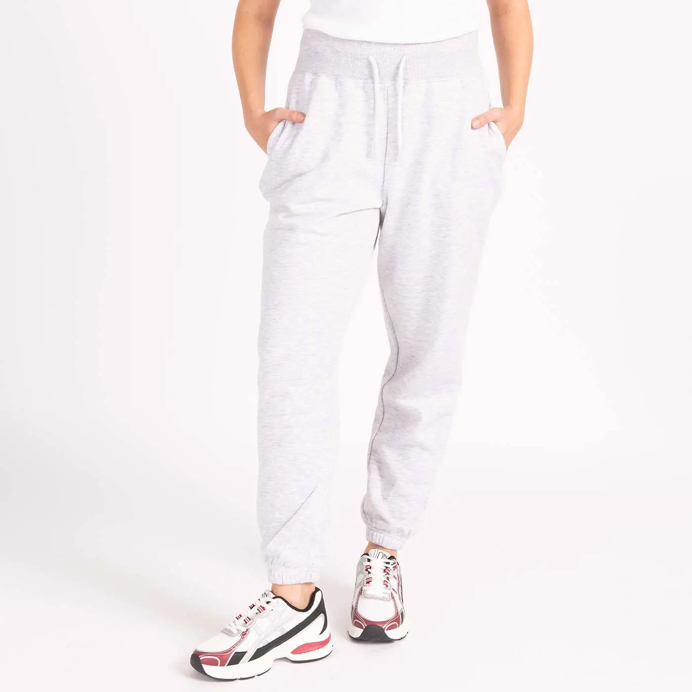 מכנסיים וחצאיות אפור מלאנג L