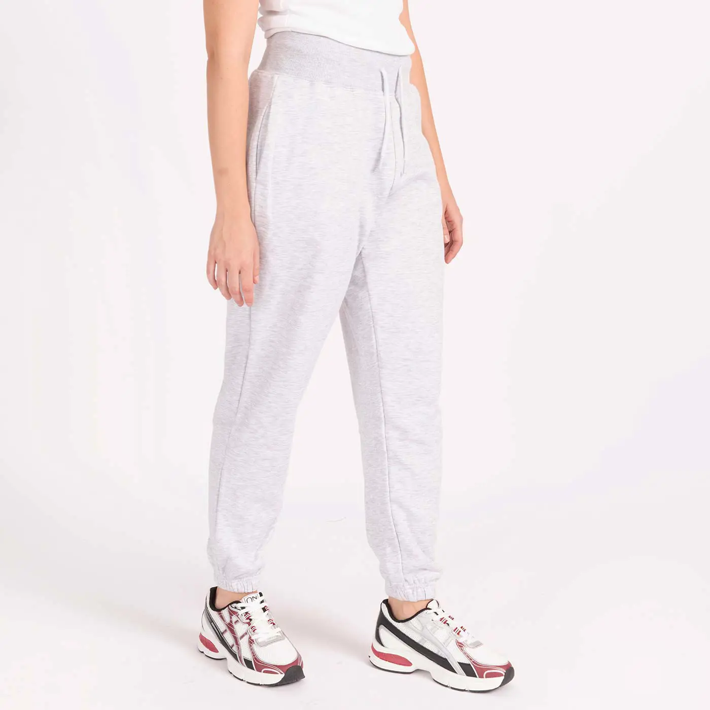 מכנסיים וחצאיות אפור מלאנג L