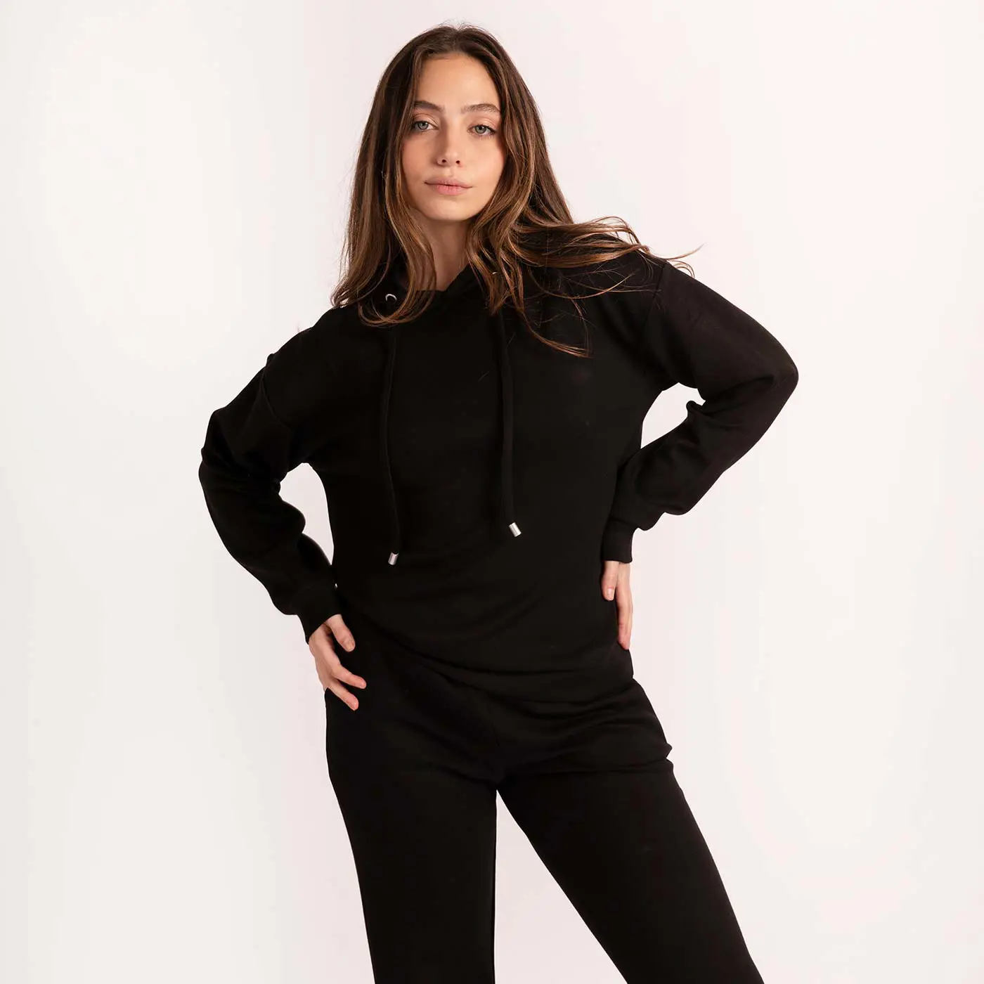 סווטשירטים וקפוצ'ונים שחור L