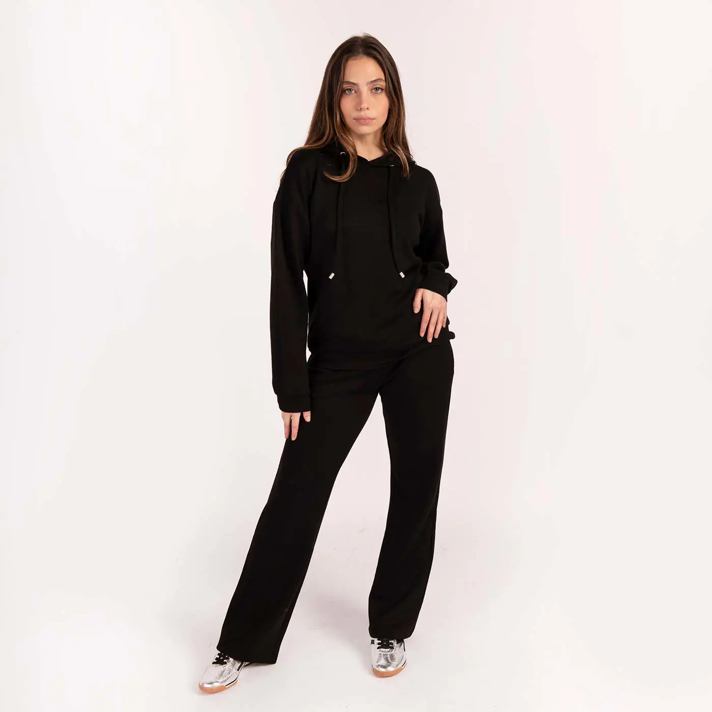 סווטשירטים וקפוצ'ונים שחור L