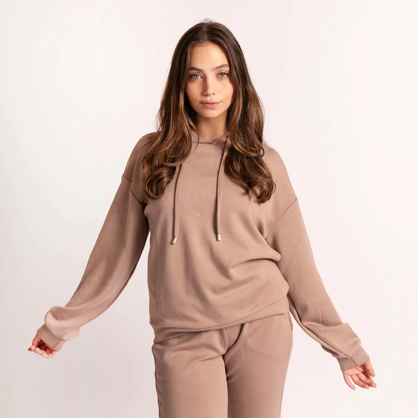 סווטשירטים וקפוצ'ונים חאקי L