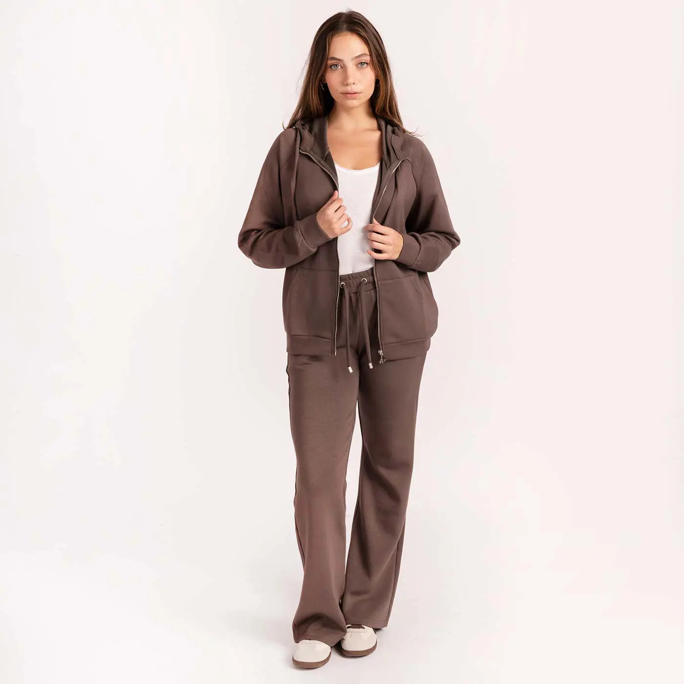 סווטשירטים וקפוצ'ונים חום S