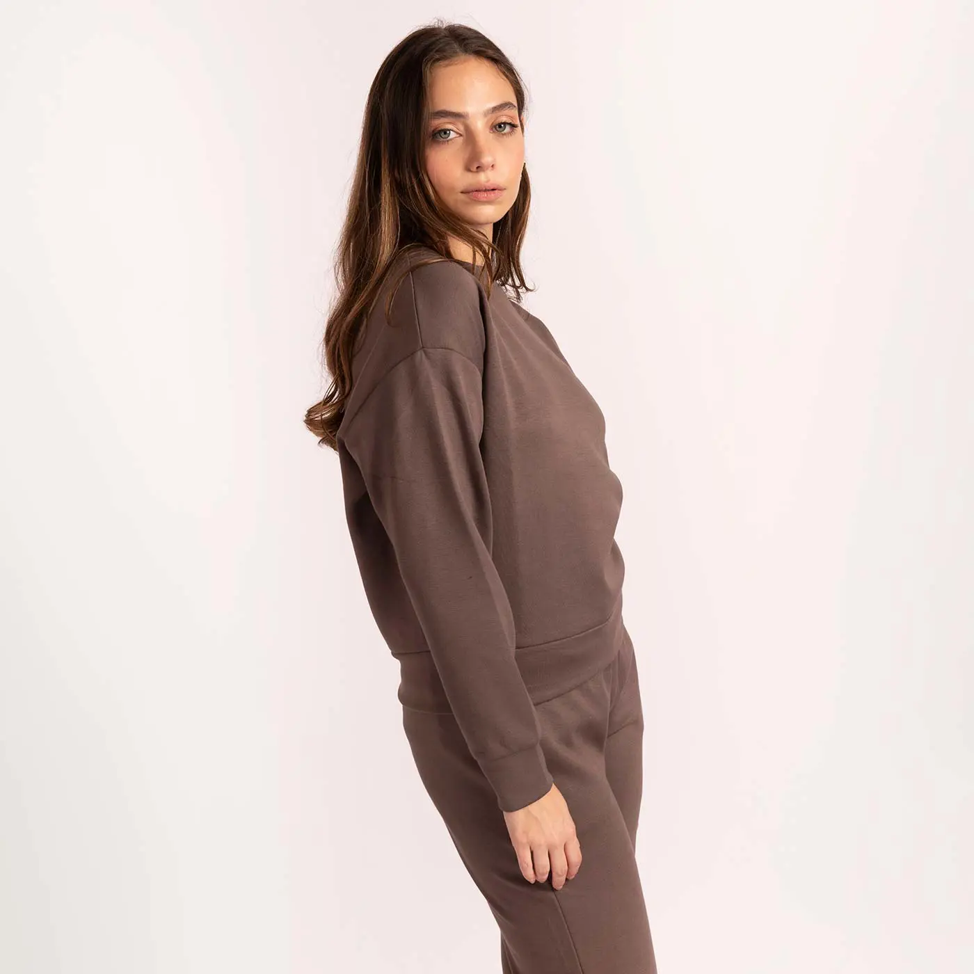 סווטשירטים וקפוצ'ונים חום L