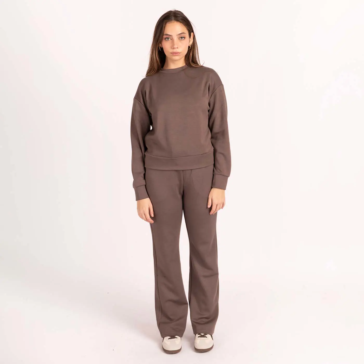 סווטשירטים וקפוצ'ונים חום L