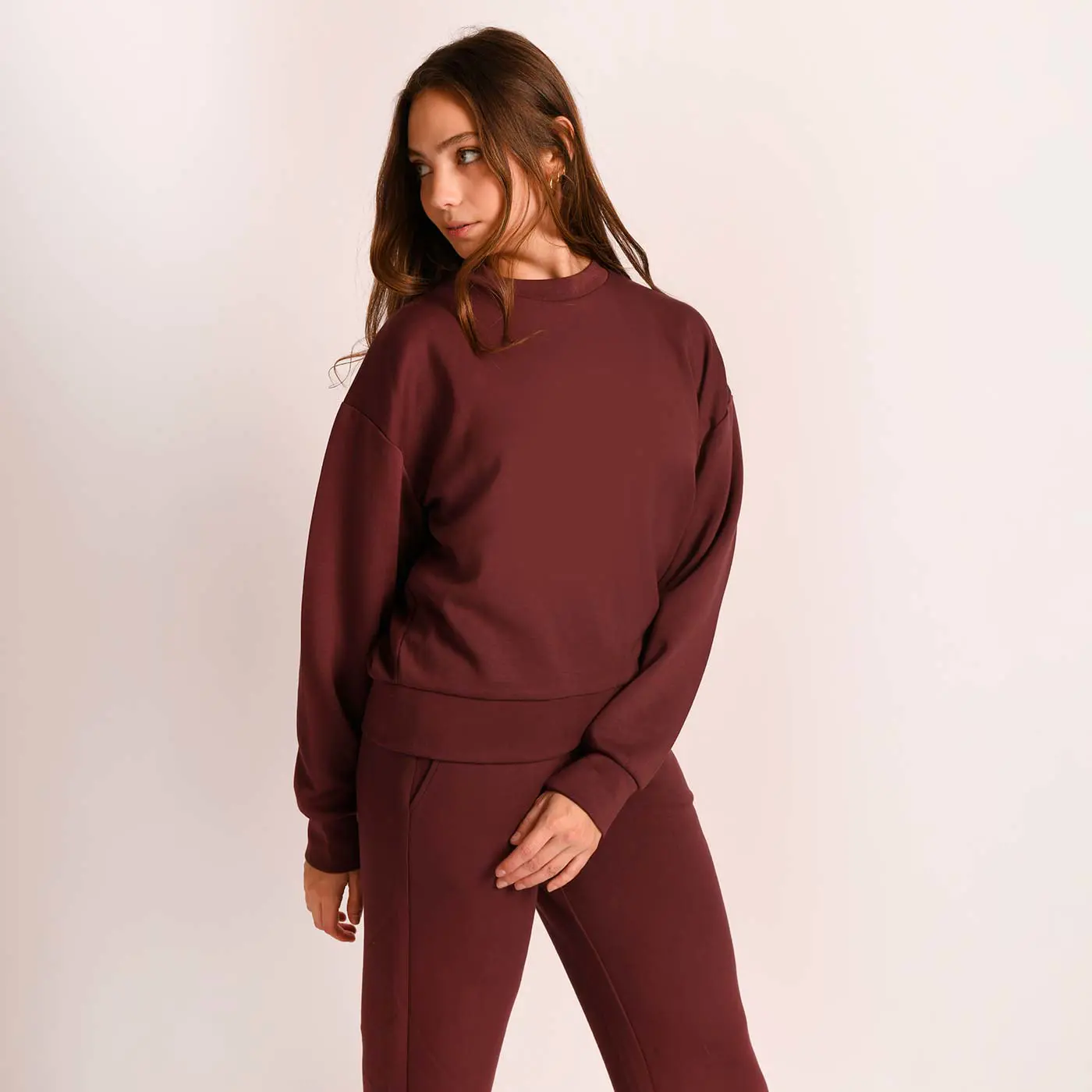 סווטשירטים וקפוצ'ונים בורדו XL