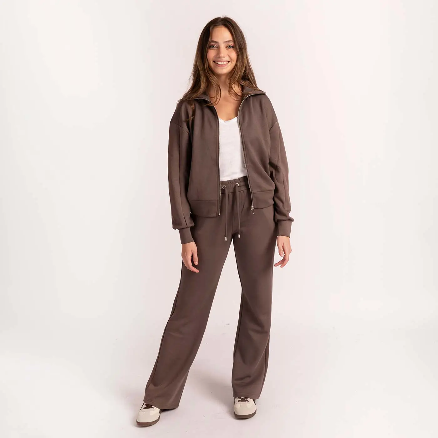 סווטשירטים וקפוצ'ונים חום L