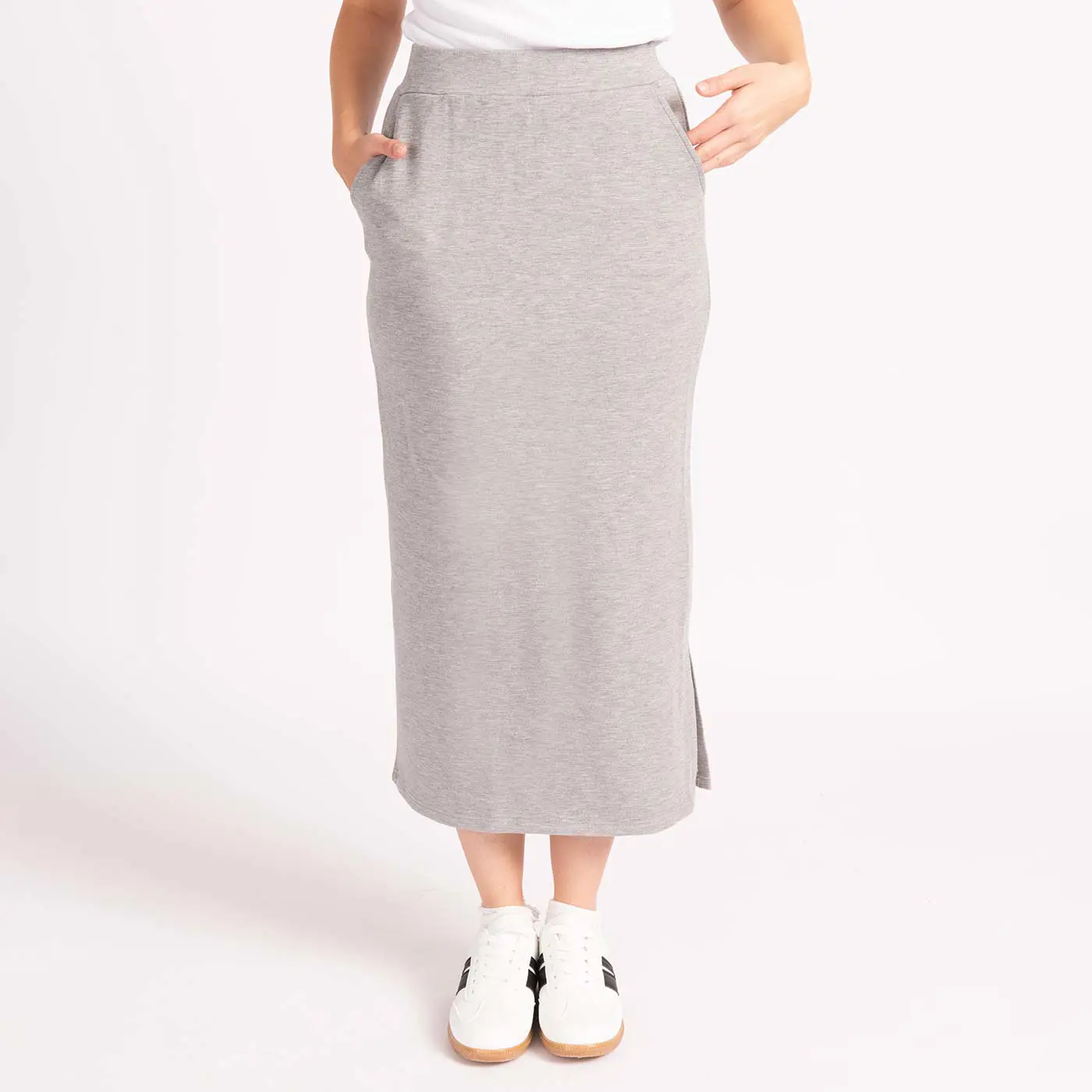 מכנסיים וחצאיות אפור מלאנג M