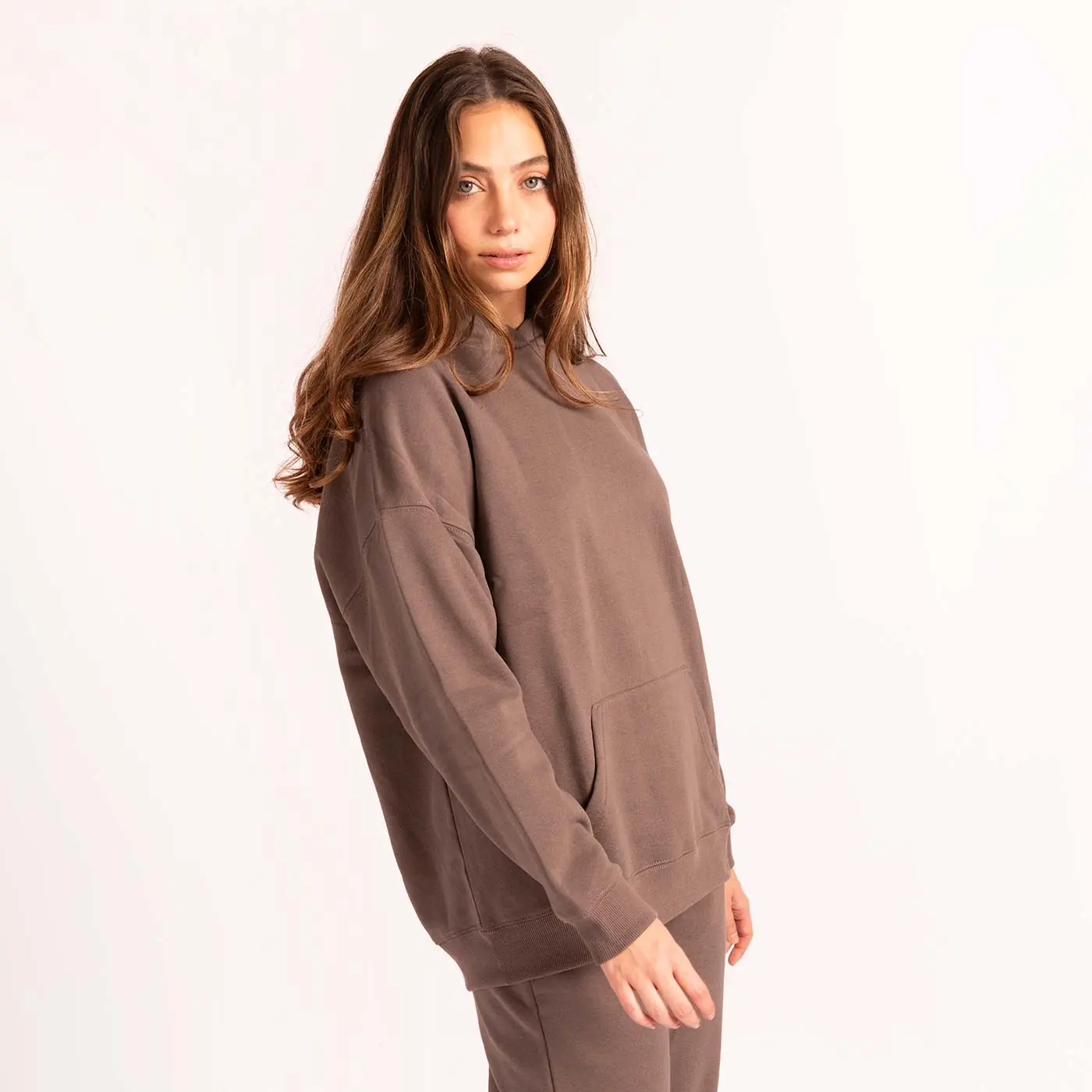 סווטשירטים וקפוצ'ונים חום L