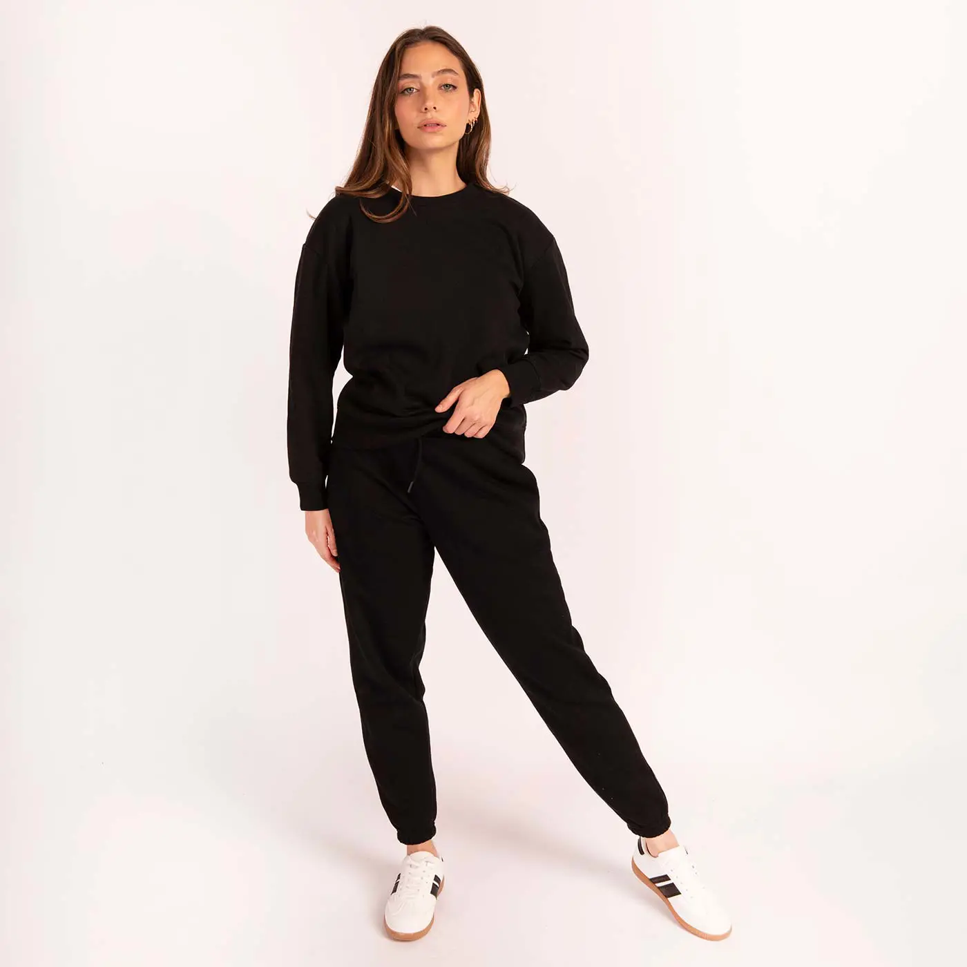 סווטשירטים וקפוצ'ונים שחור L